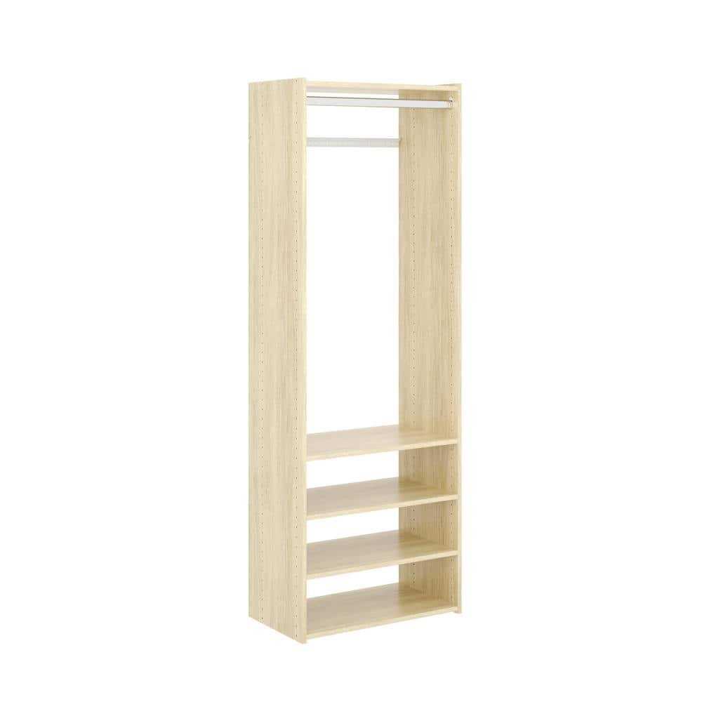 zph5263 Select 25.125 in. W Harvest Grain Wood Closet System PH34-MJ