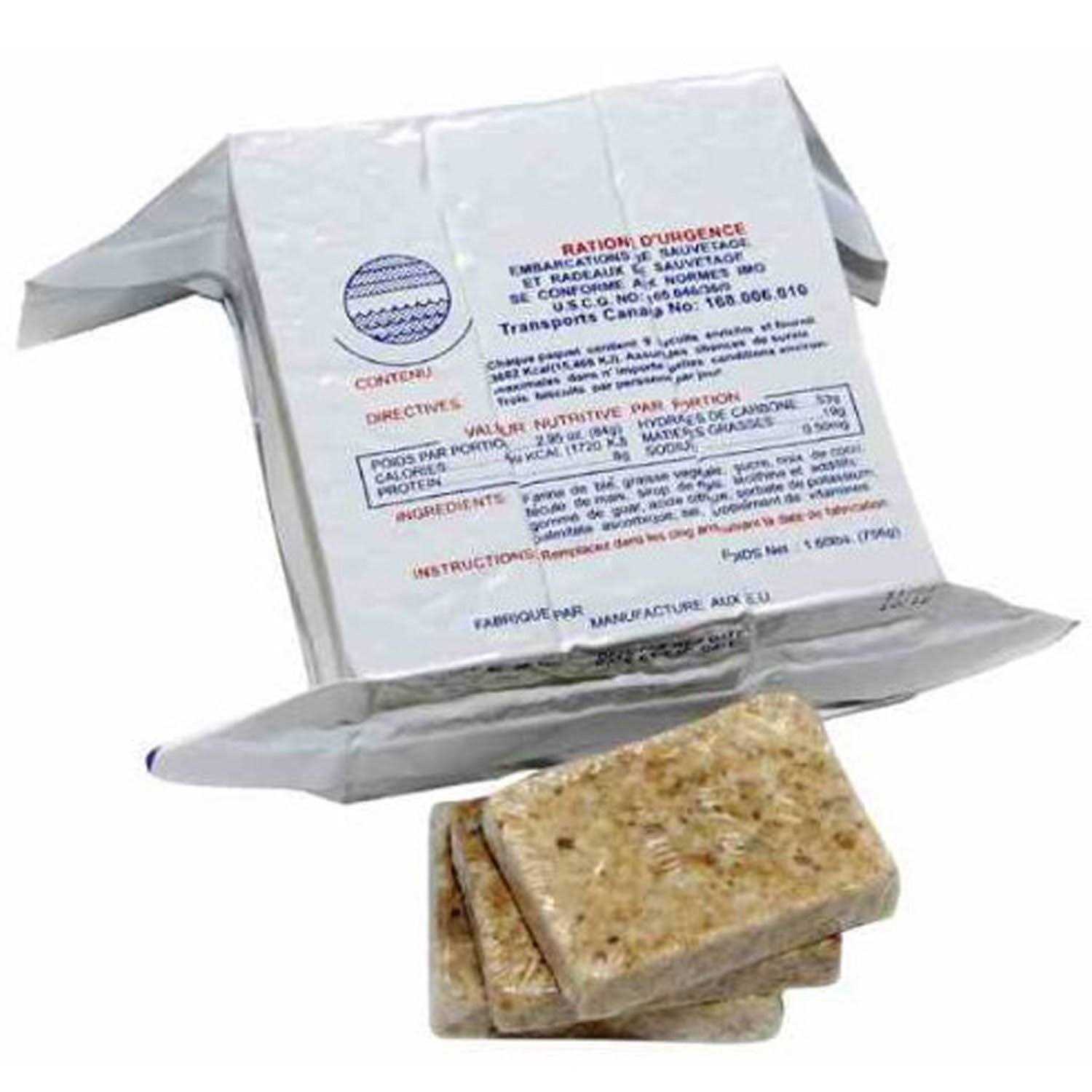SOS Food Labs, Inc. S.O.S. Rations Emergency 3600 Calorie Food Bar 3 Day / 72 Hour Package with 5 Year Shelf Life