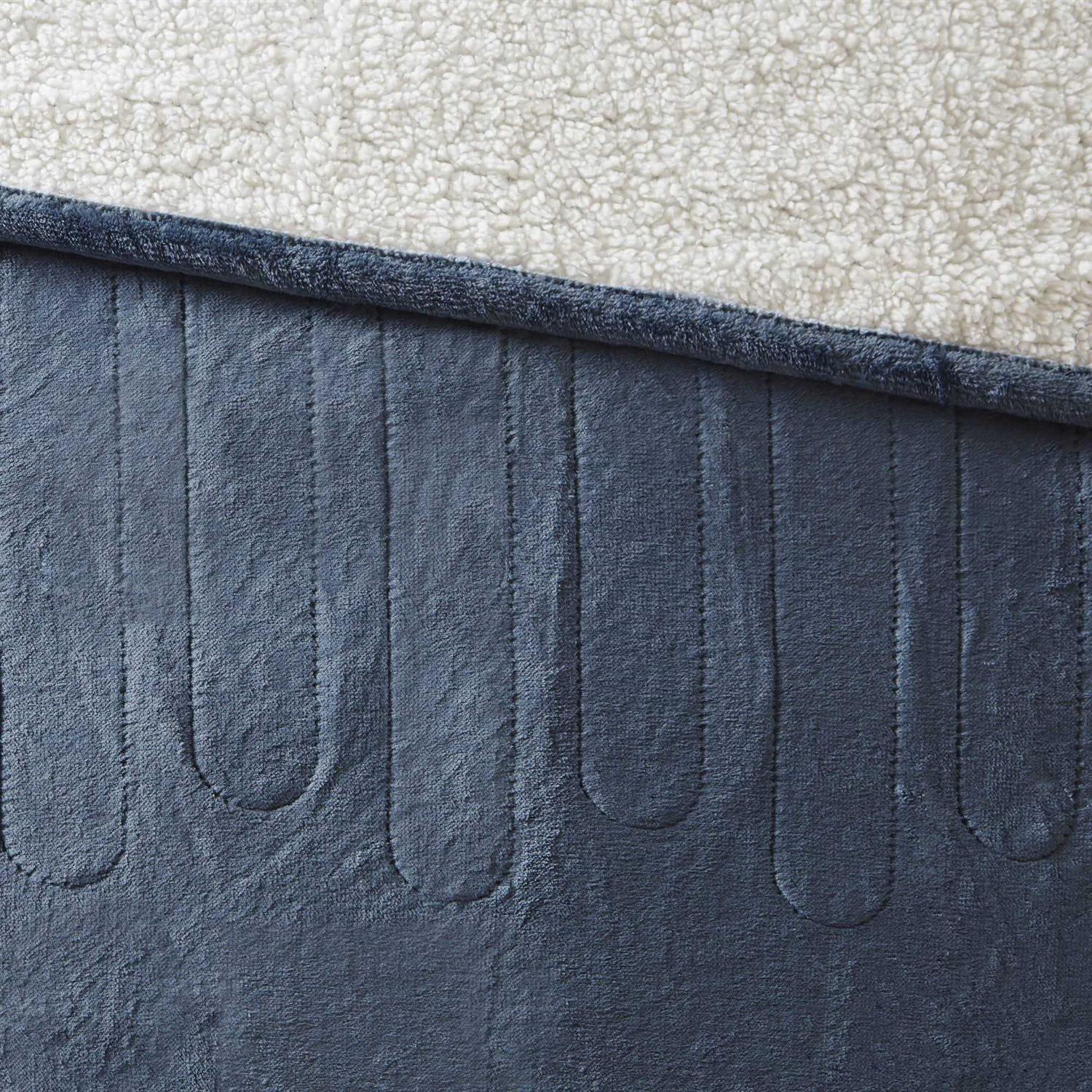Woolrich Heated Plush to Berber Throw