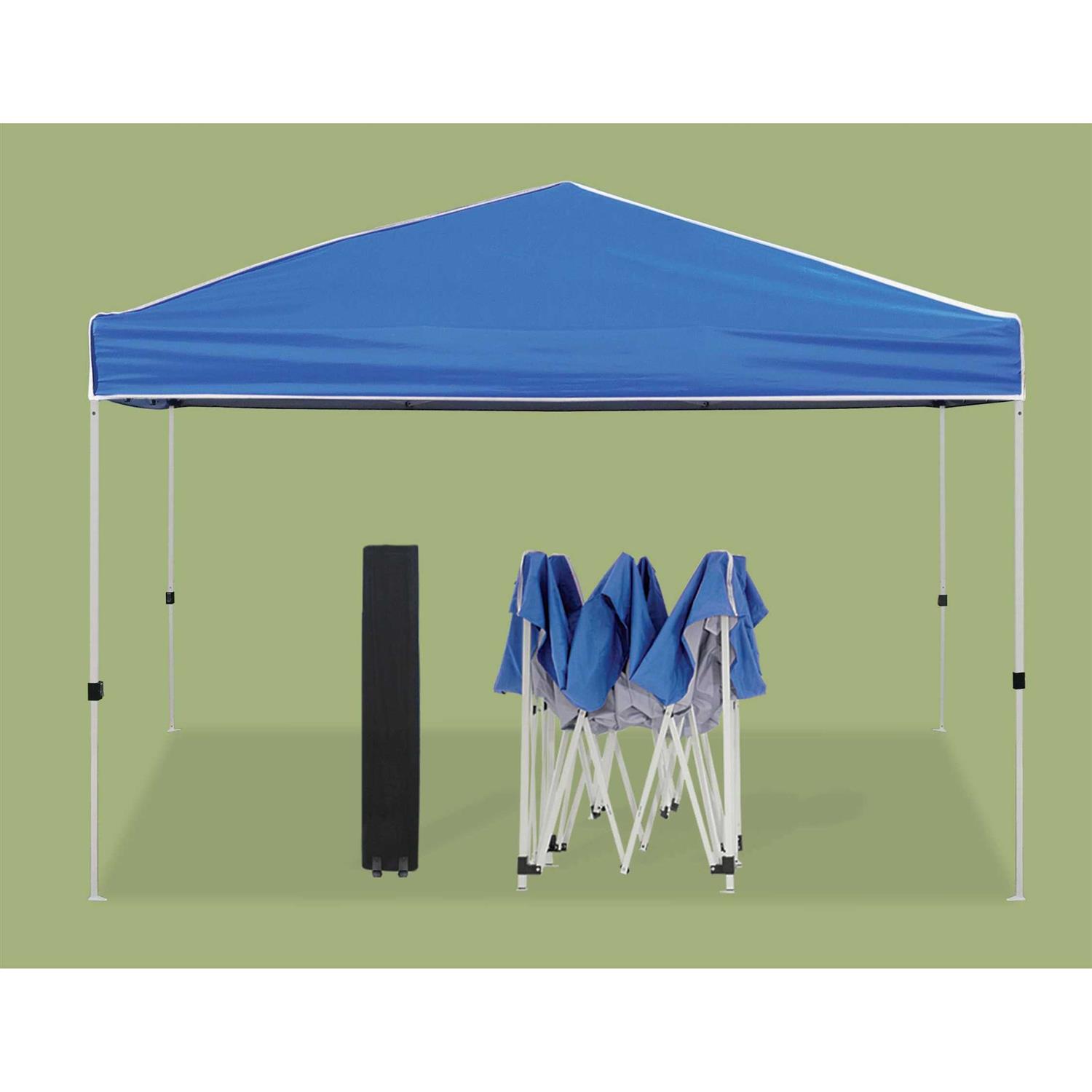 Z-Shade Everest USA 12 Ft. x 12 Ft. Blue Polyester Canopy ZSB12EVRBL