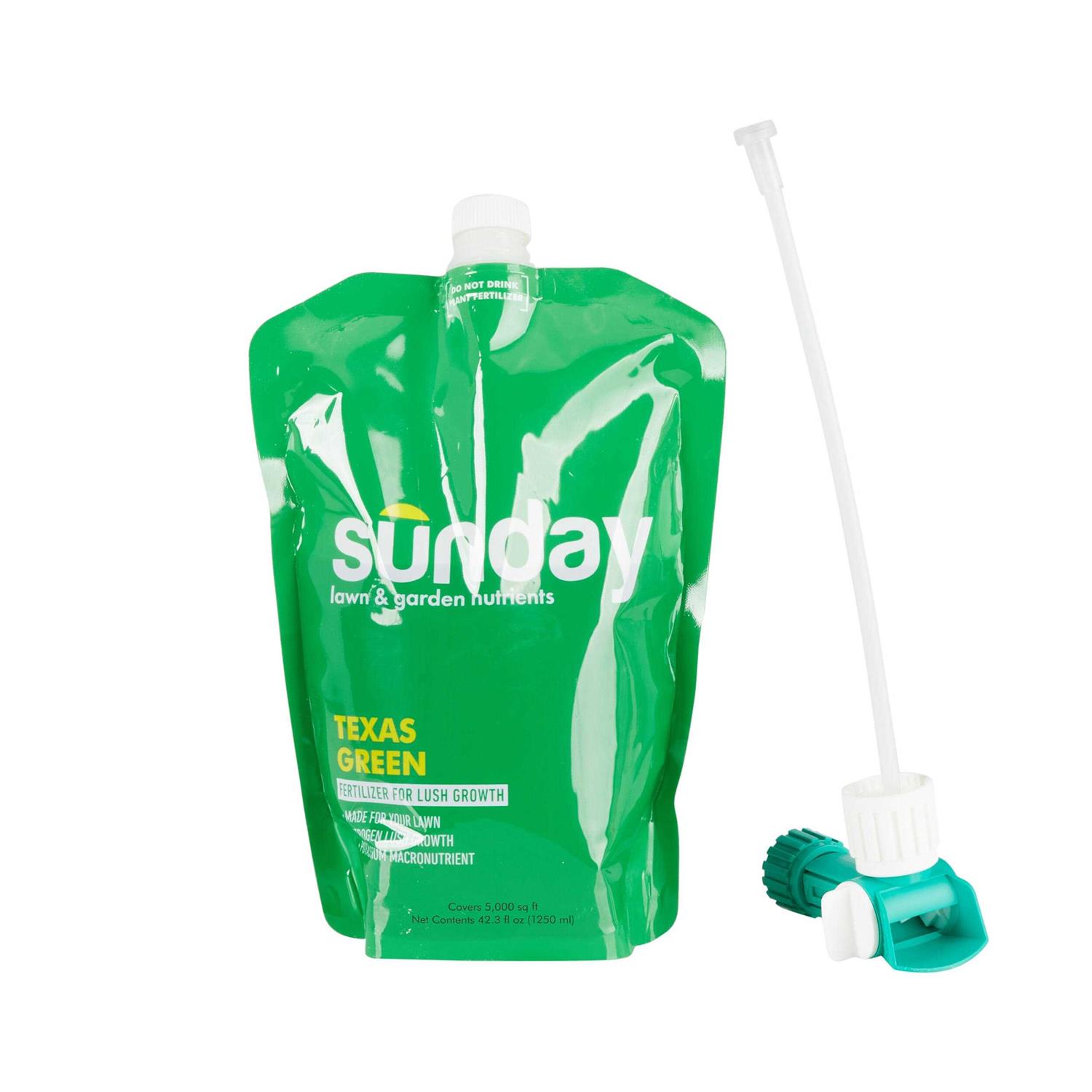 Sunday 42.3oz Texas Green Lawn Fertilizer