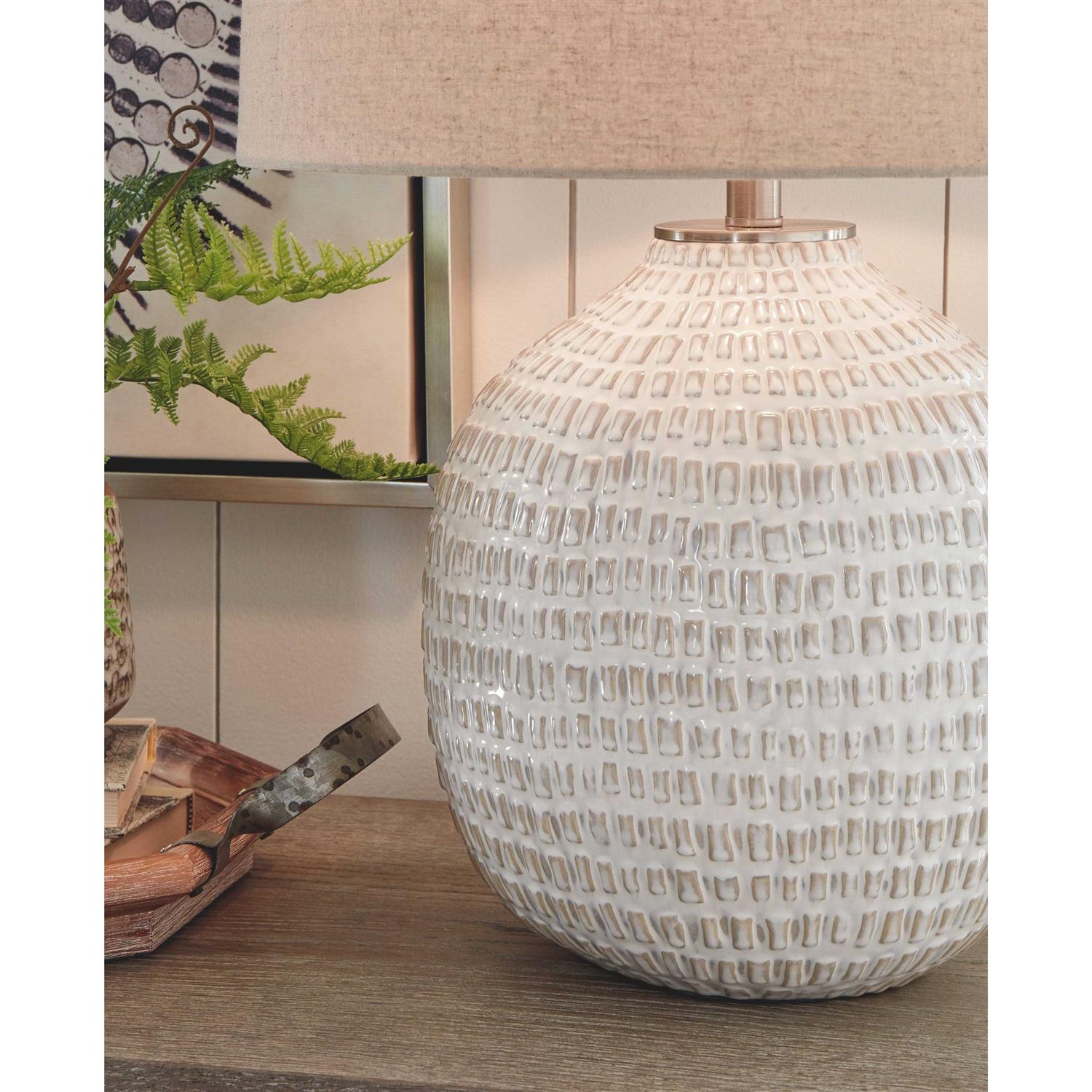 Ashley Jamon Ceramic Table Lamp