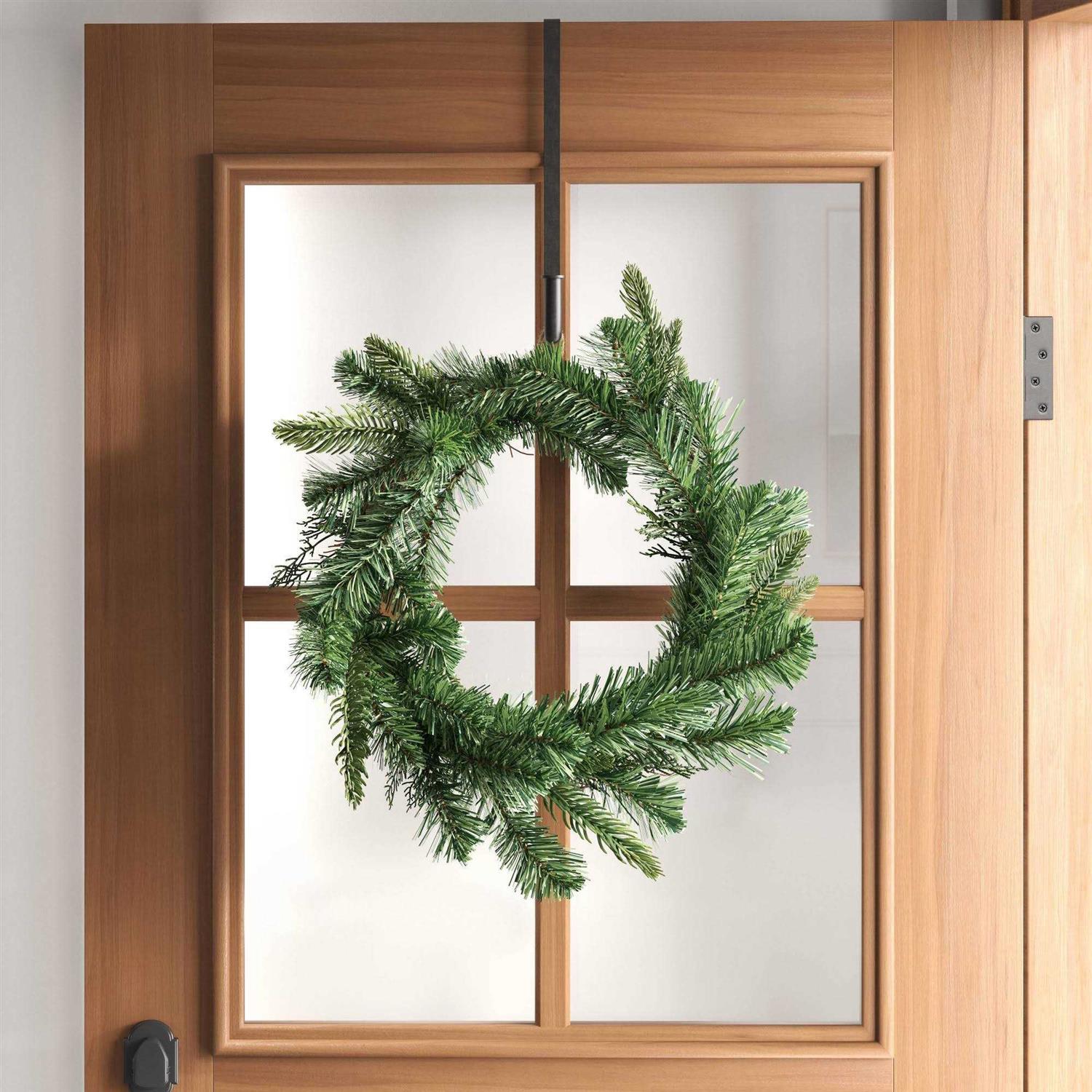 Wondershop 20 Mixed Greenery Artificial Christmas Wreath Green