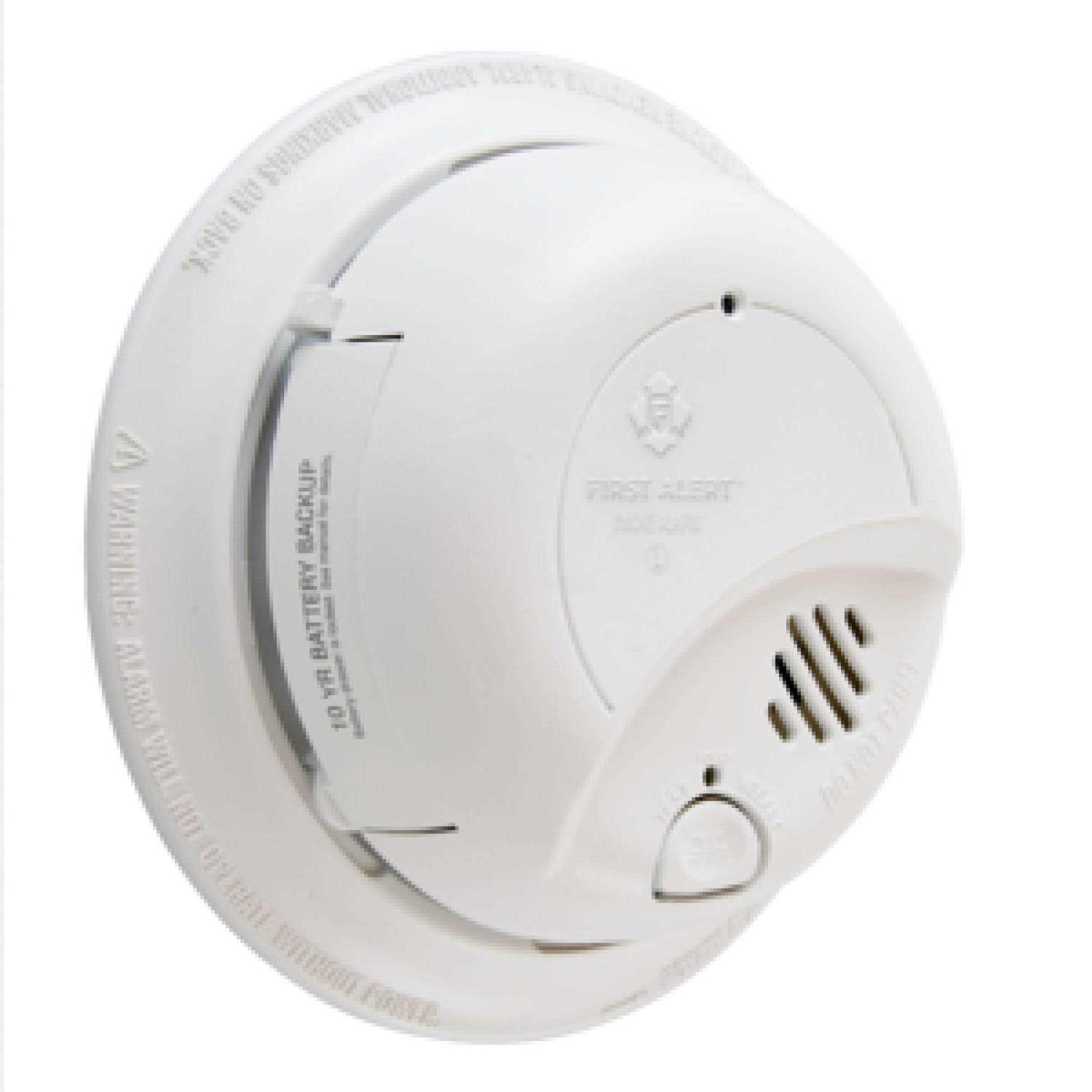 First Alert Smoke Alarm Hardwired Battery Backup 9120LBL