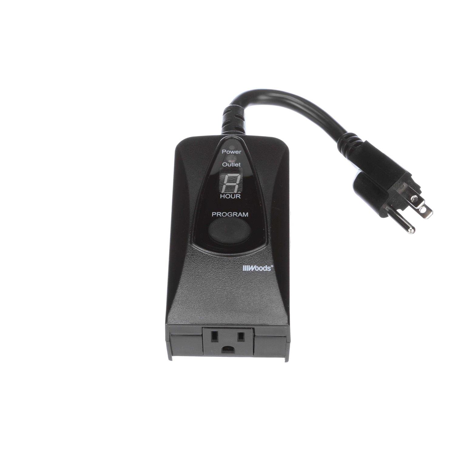 Woods Outdoor 24 Hour Digital Timer 50013