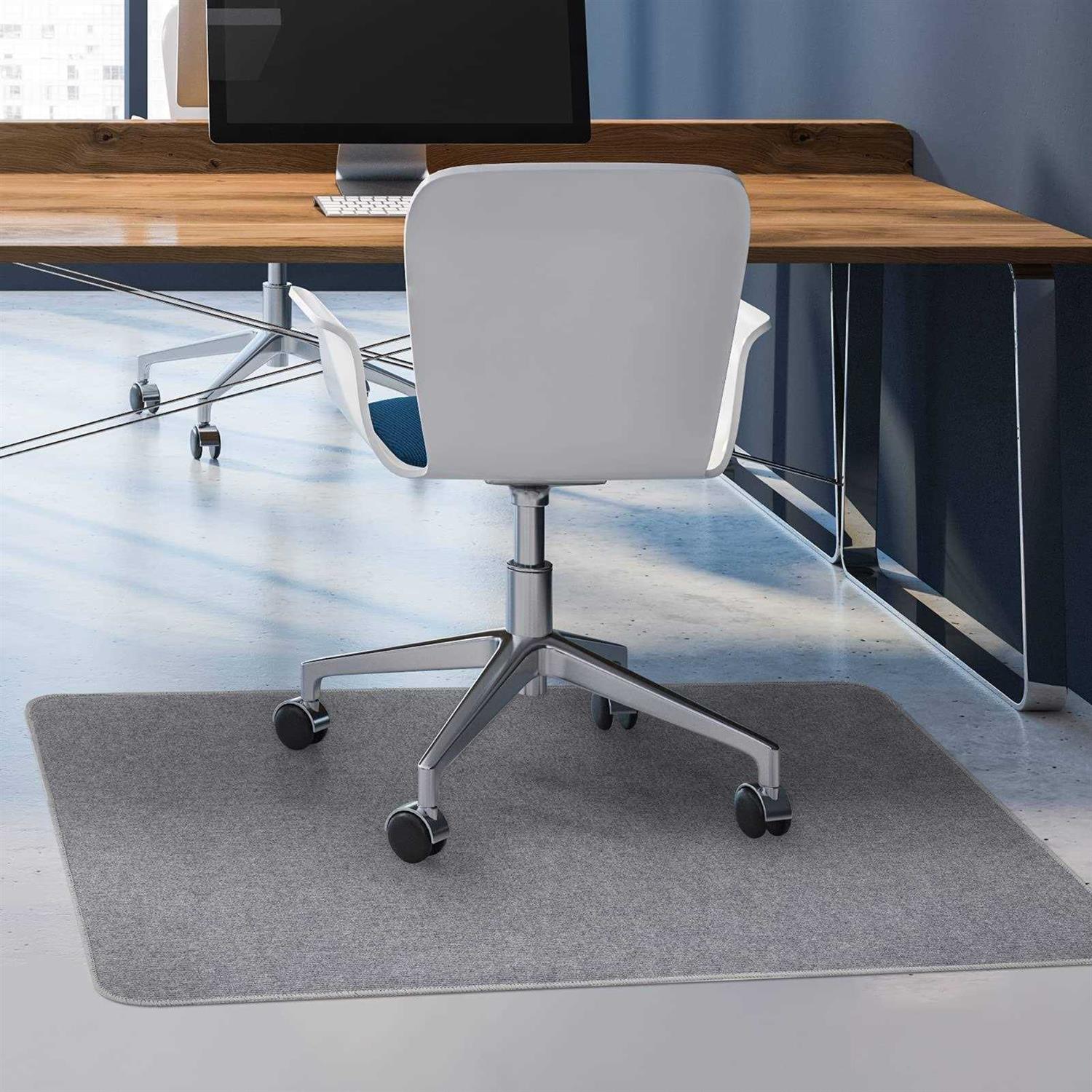 CELION Edging Office Chair Mat for Hardwood & Tile Floor 55×35 Computer Gaming Rolling Chair Mat