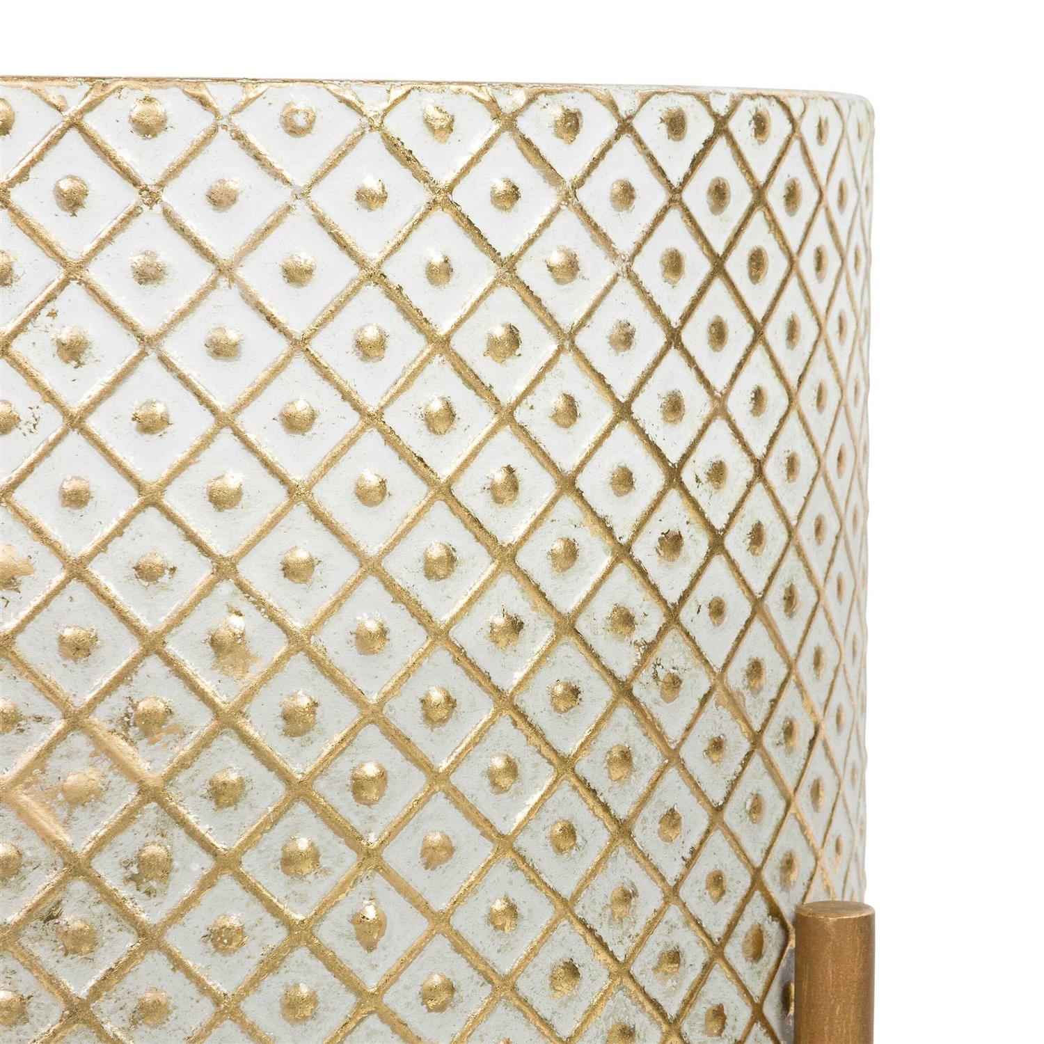 Aspire Home Accents Lacey Bronze Planters