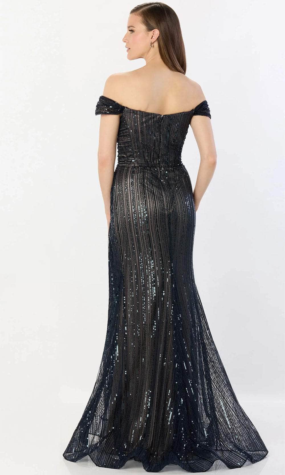 Open Back Sweetheart Neck Mother of the Bride Dress