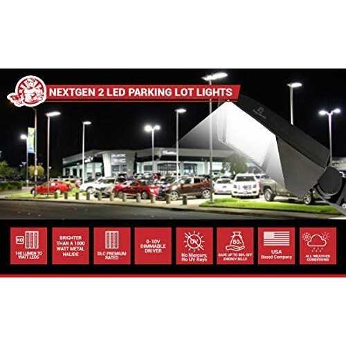150 Watt LED NextGen 2 Parking Lot Lights