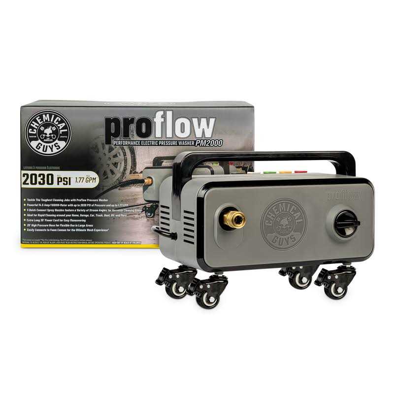 Chemical Guys EQP408 ProFlow Performance Electric Pressure Washer PM2000