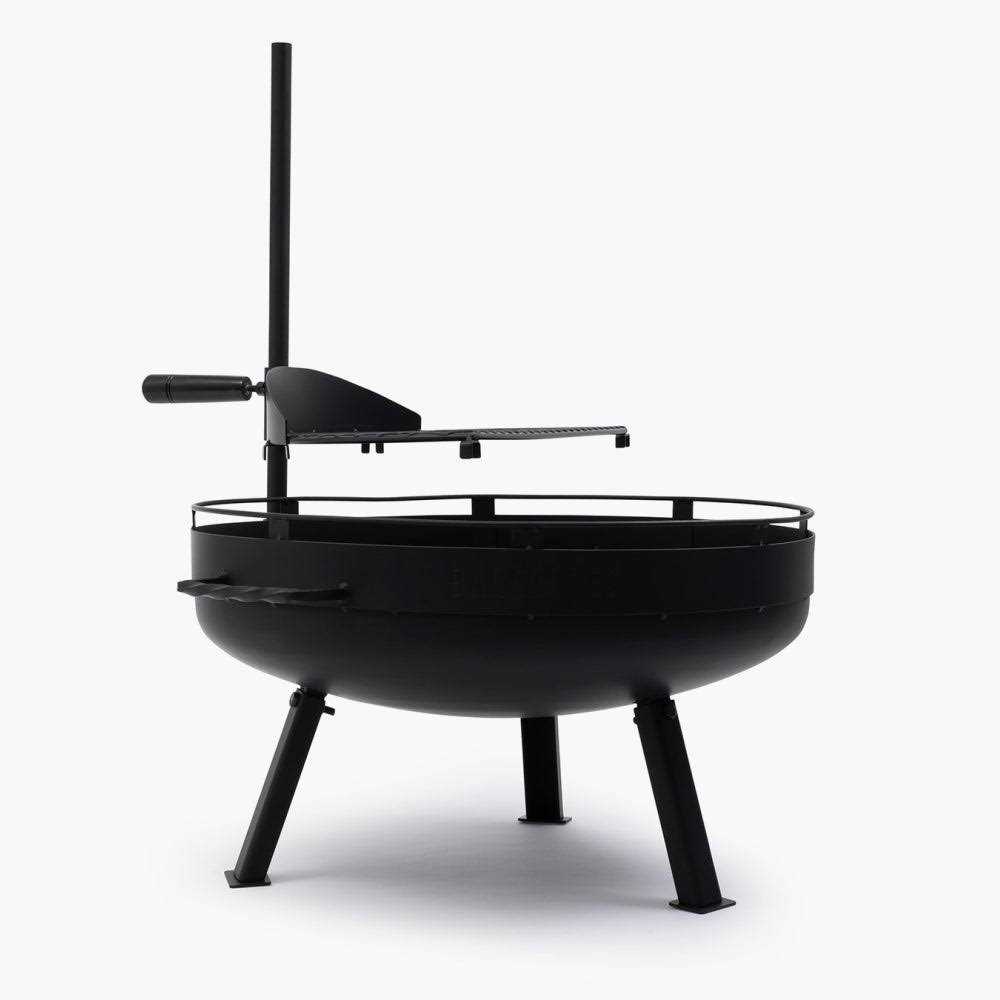 Barebones Cowboy Fire Pit Grill