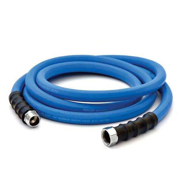 BluSeal Hot/Cold Water Rubber Garden Hose 100% Rubber Ultra-Light
