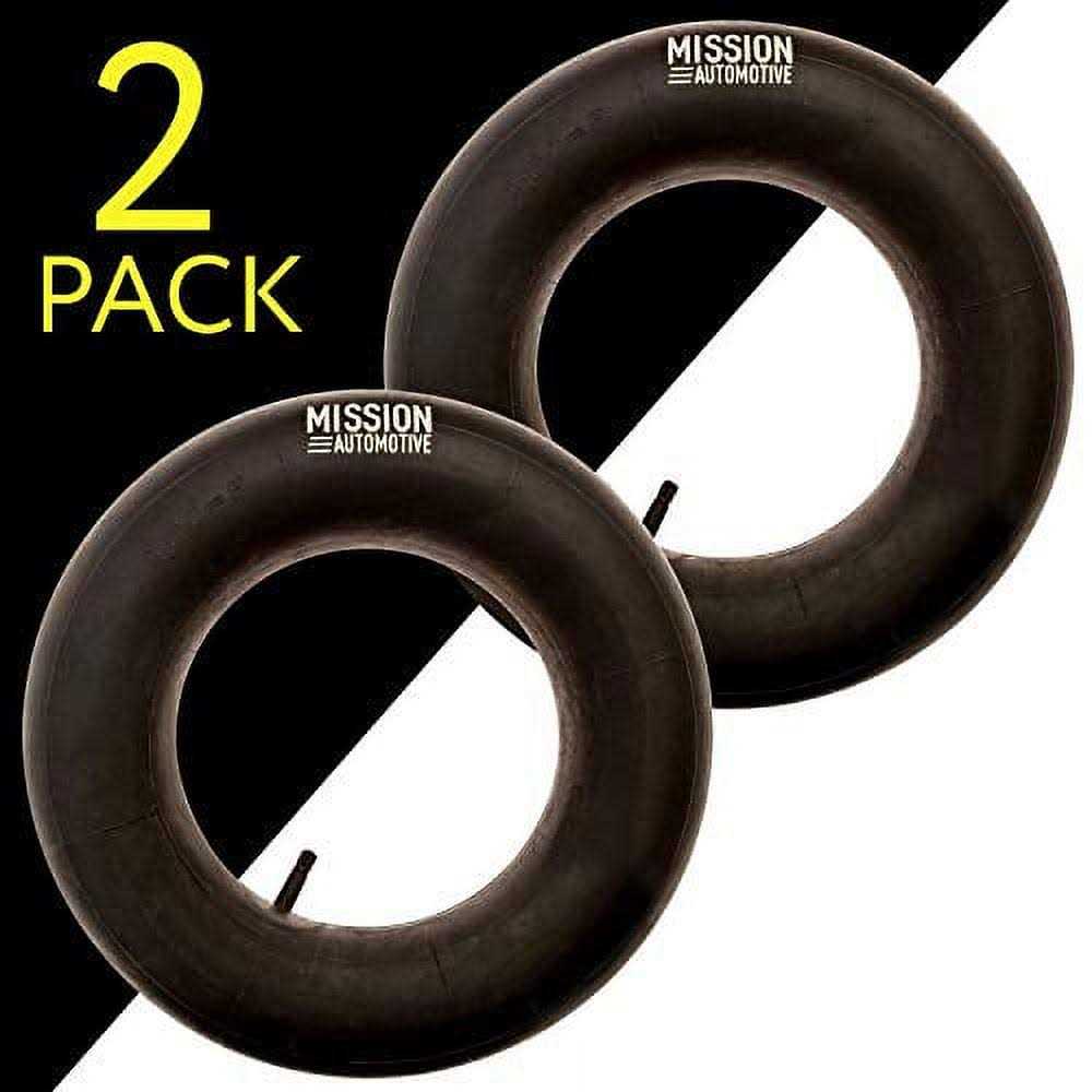 2-Pack of 4.80/4.00-8 Premium Replacement Tire Inner Tubes For Wheelbarrows, Lawn Mowers, Hand Trucks, Carts, Trailers and More