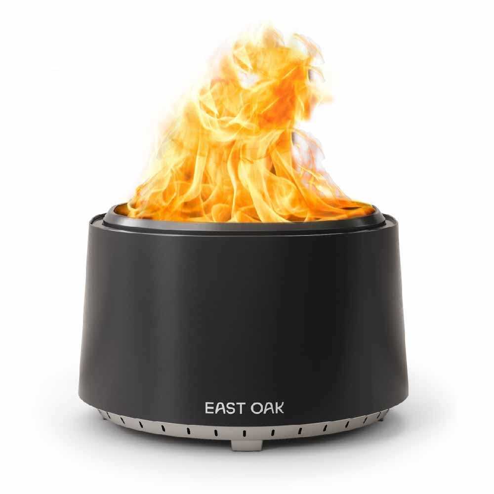 East OAK Fire Pit Smokeless Outside