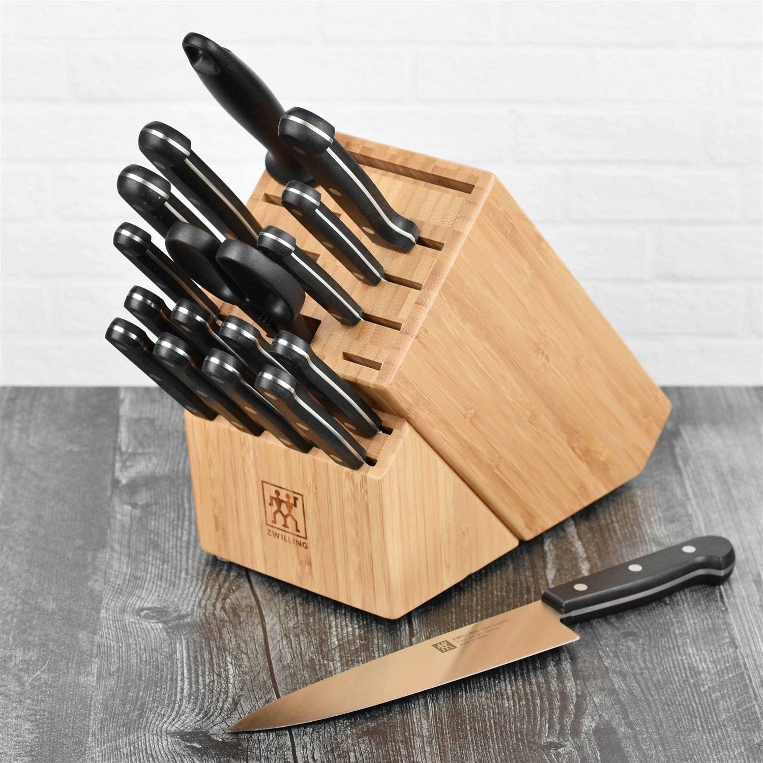 Zwilling J.A. Henckels Twin Gourmet 18-Piece Knife Block Set