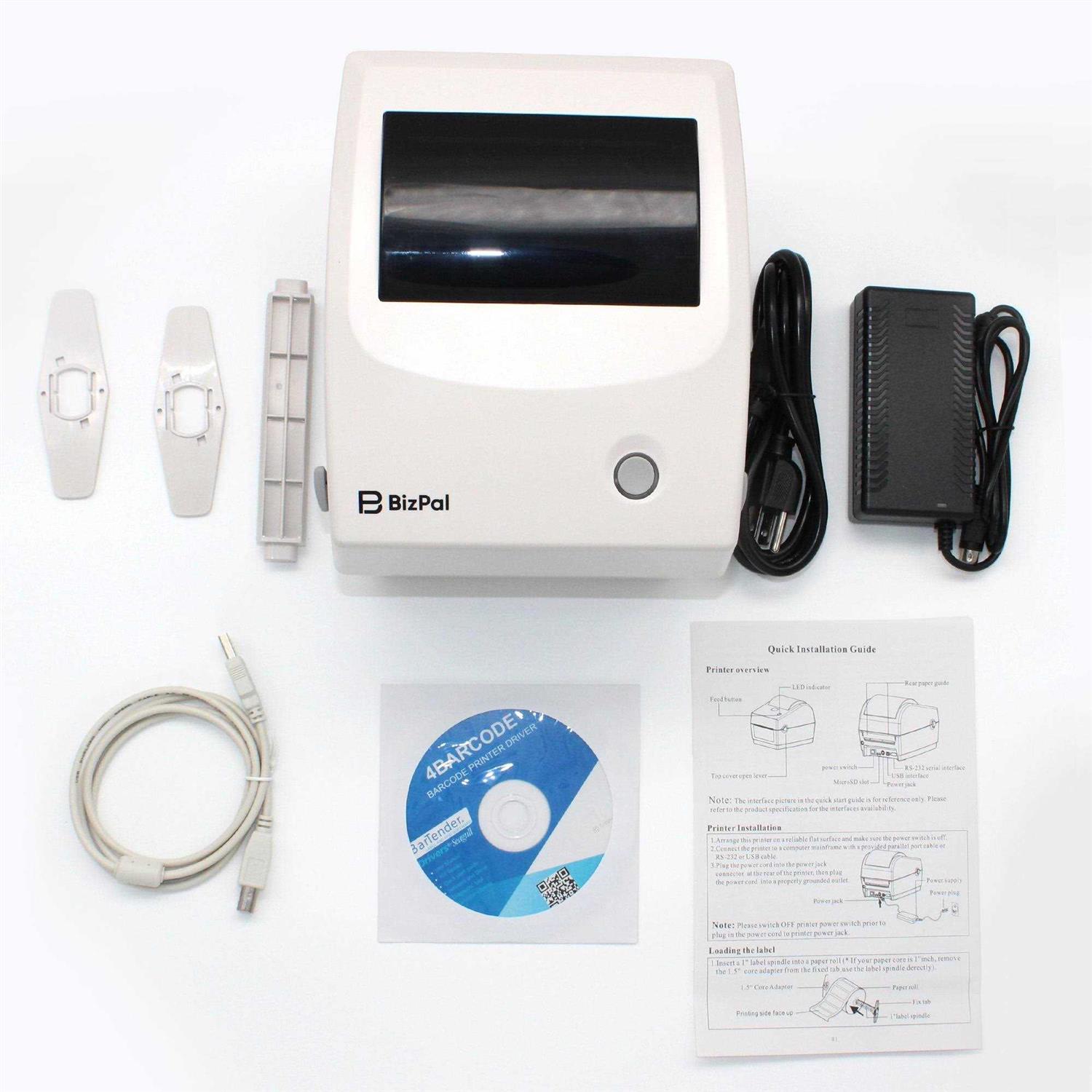 BizPal DTP-1000 Direct Thermal Printer