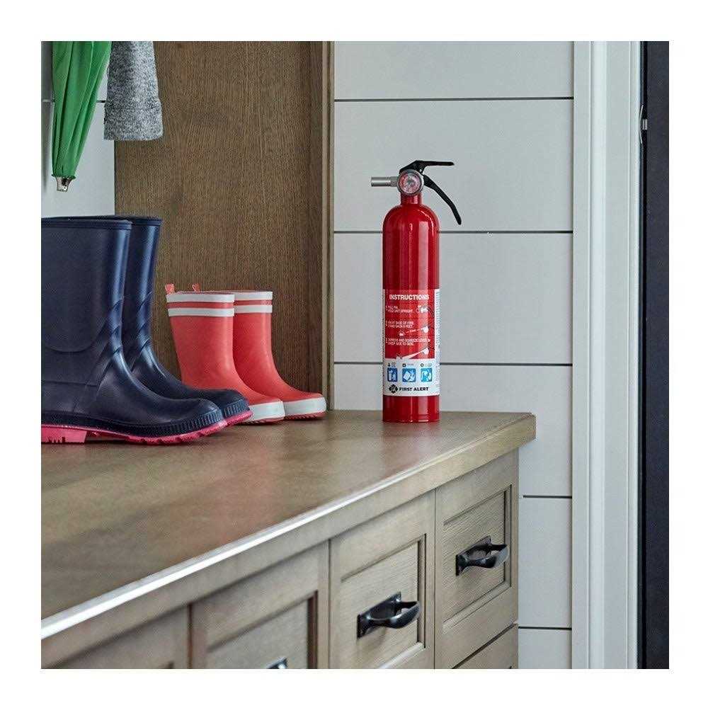 First Alert Home Fire Extinguisher Rated 1-A 10-b C