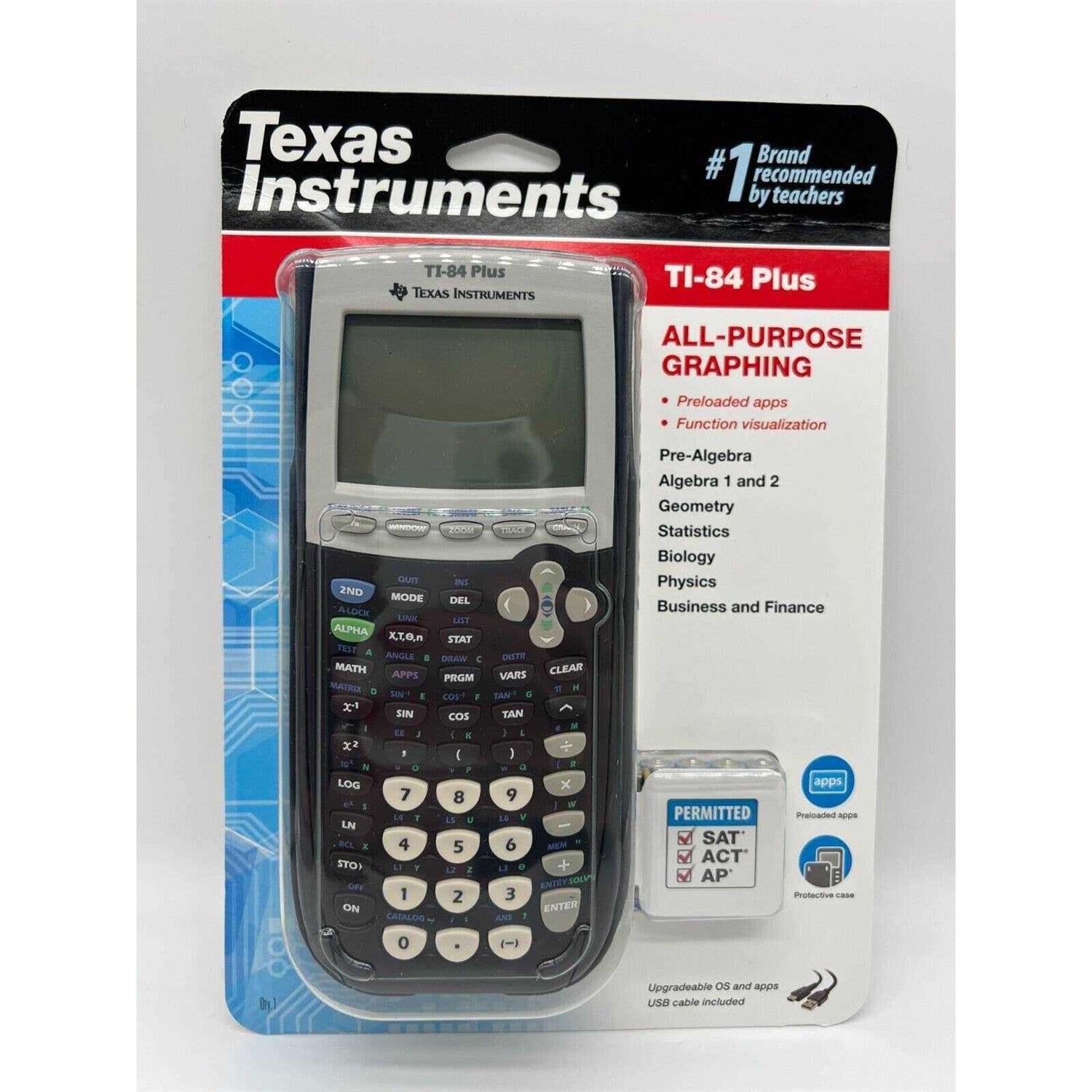 TI-84 Plus Calculator Texas Instruments Graphing
