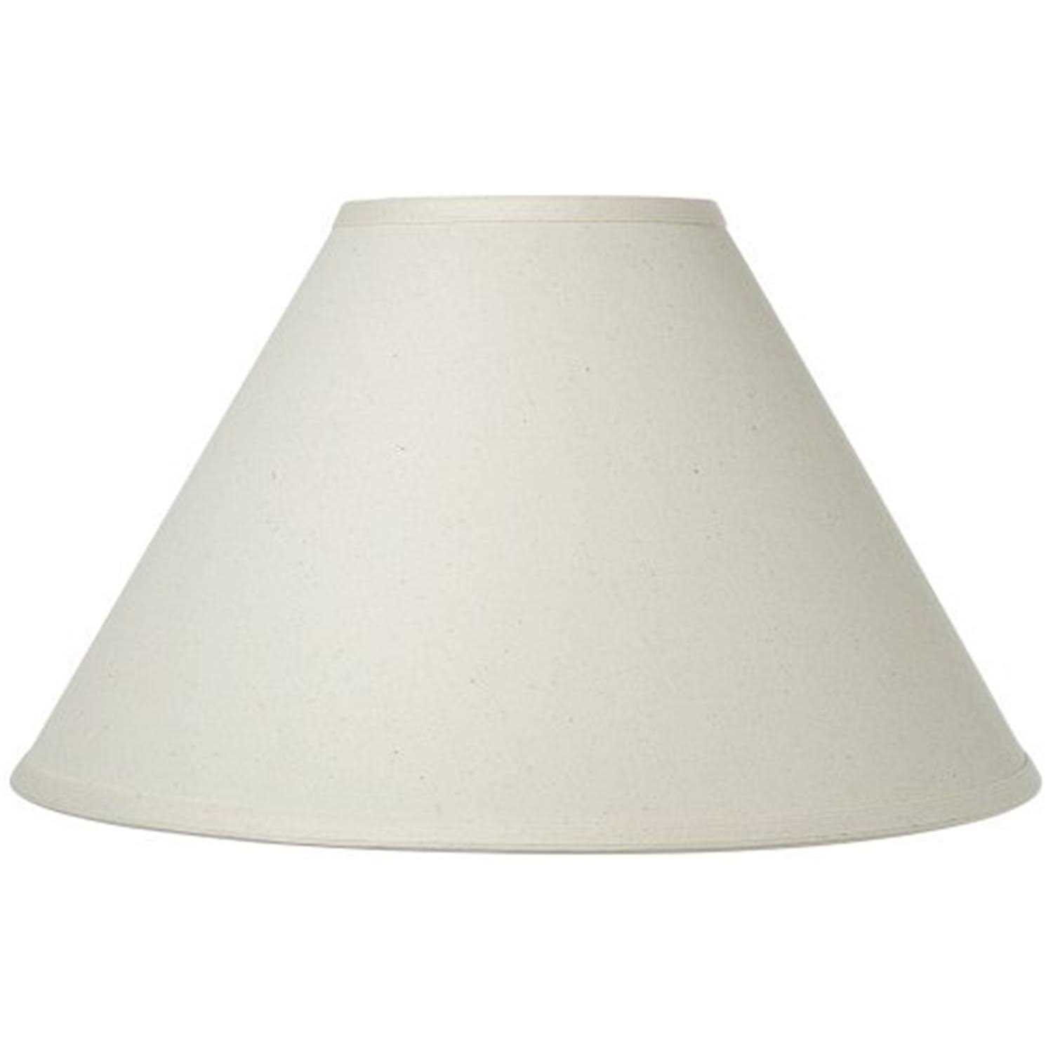 Cal Lighting Vertical Basic Coolie Linen Hardback Shade