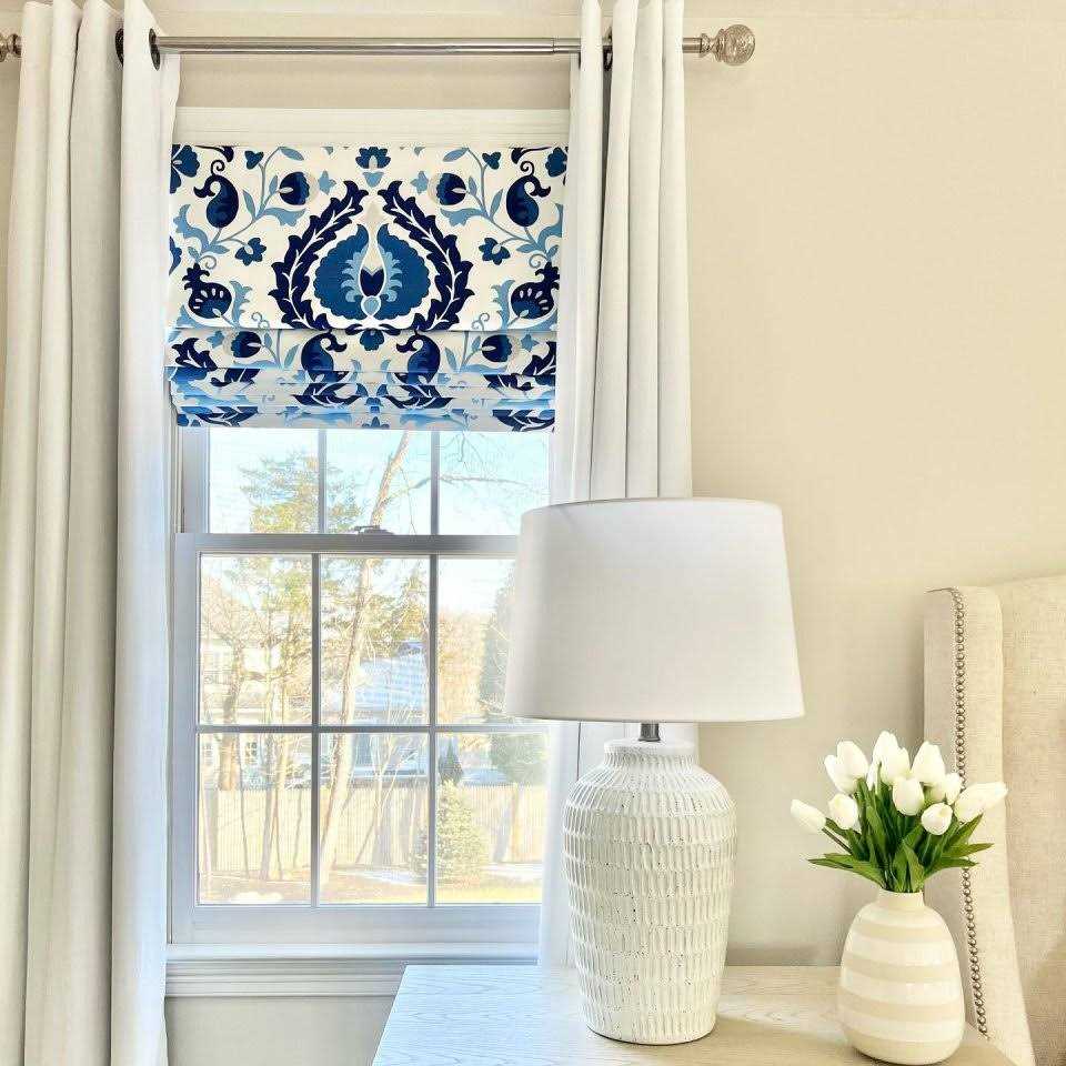 White Linen Drum Lamp Shade