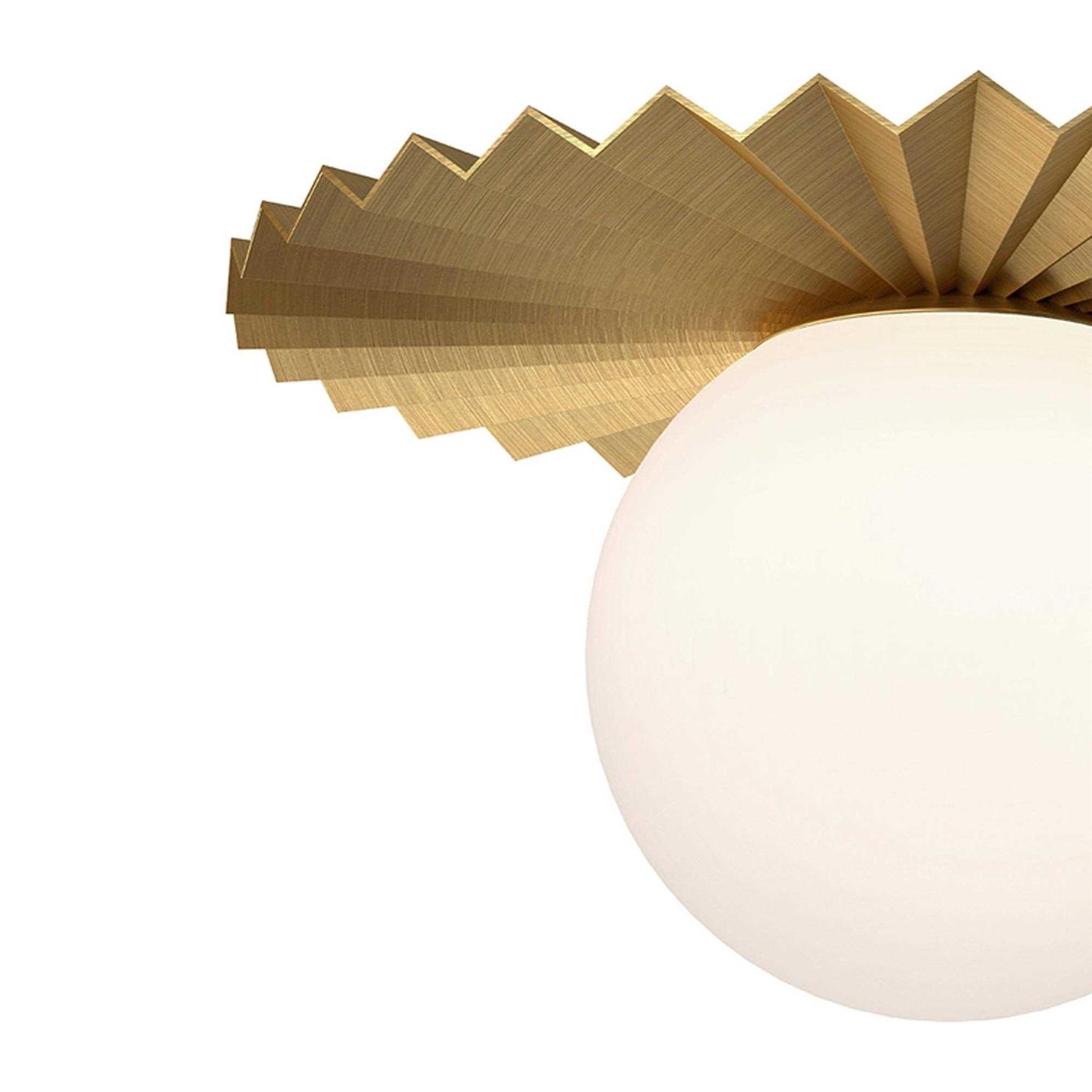 Alora FM501212MBOP Plume Flush Mount Ceiling Light