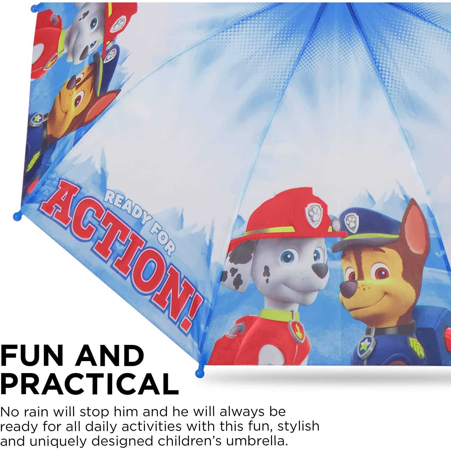Nickelodeon Paw Patrol Raincoat and Umbrella Set Kids