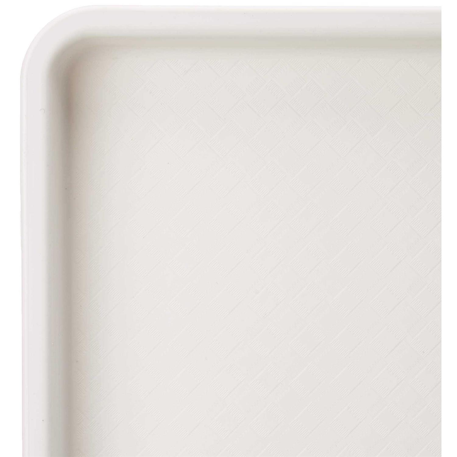 Winco Plastic Tray White FFT-1826
