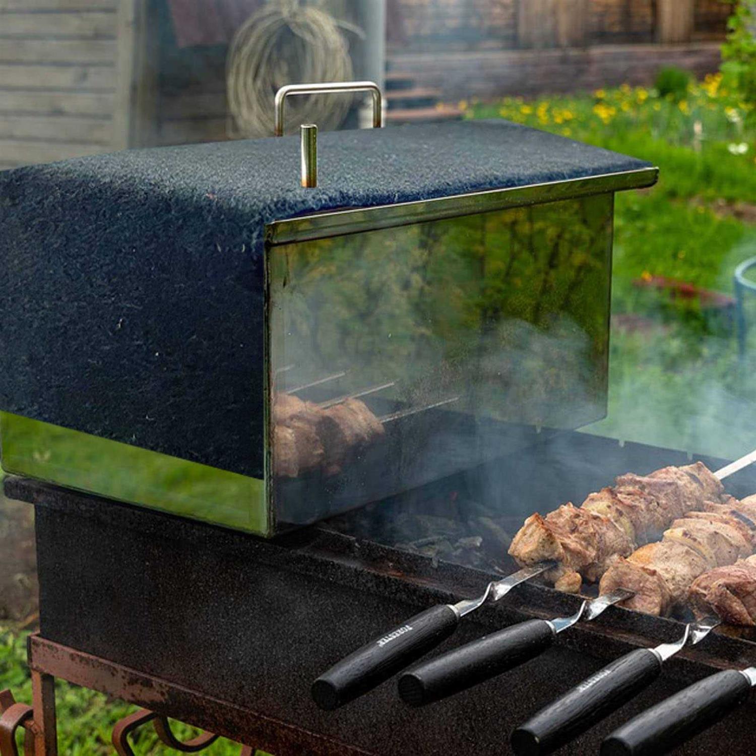 Fireproof Felt Welding Blanket Flame Retardant Fabric up to 1800°F Heat Shield for Wood Stove Smoker Grill Insulation Blanket Fire Pit Mat Fireplace