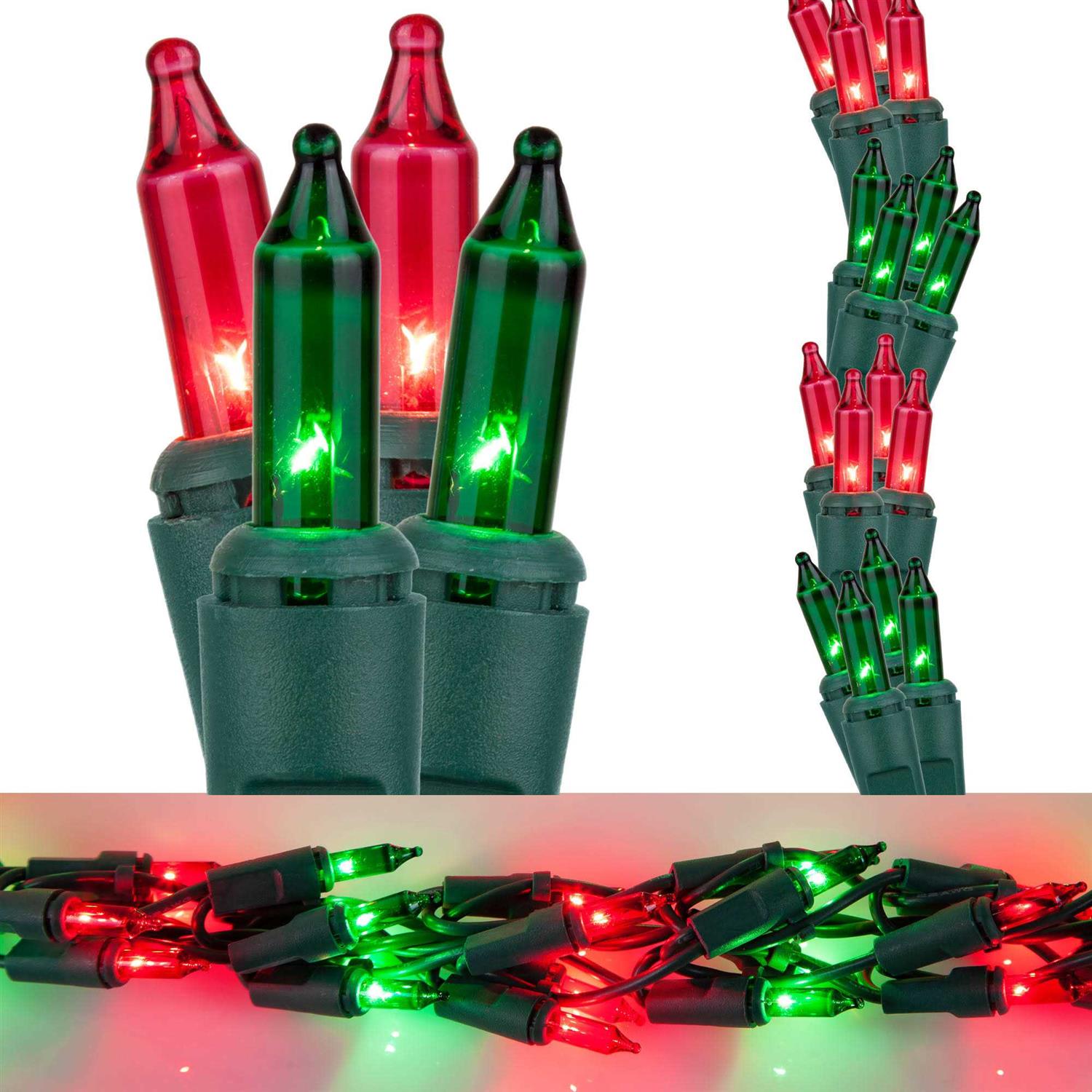 Wintergreen Lighting 9′ Garland Lights 300 Lamps