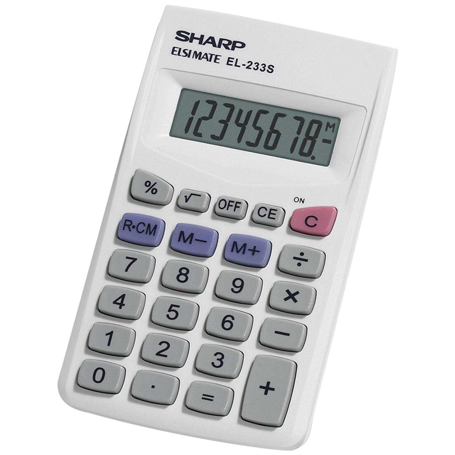Sharp EL-233SB Pocket Calculator