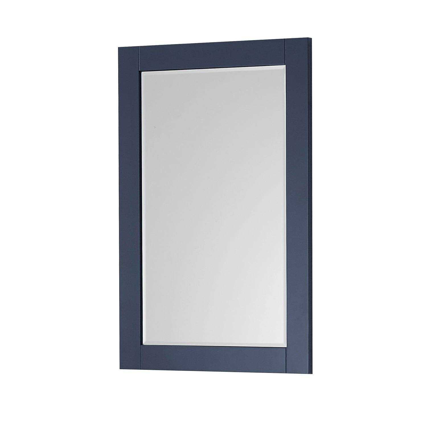 Altair Ivy Rectangular Bathroom Wood Framed Wall Mirror