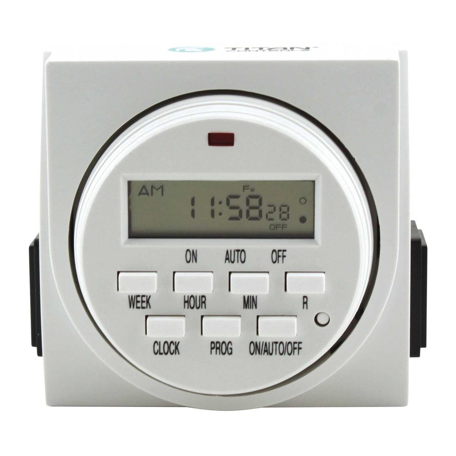 Titan Controls Apollo 9 Two Outlet Digital Timer