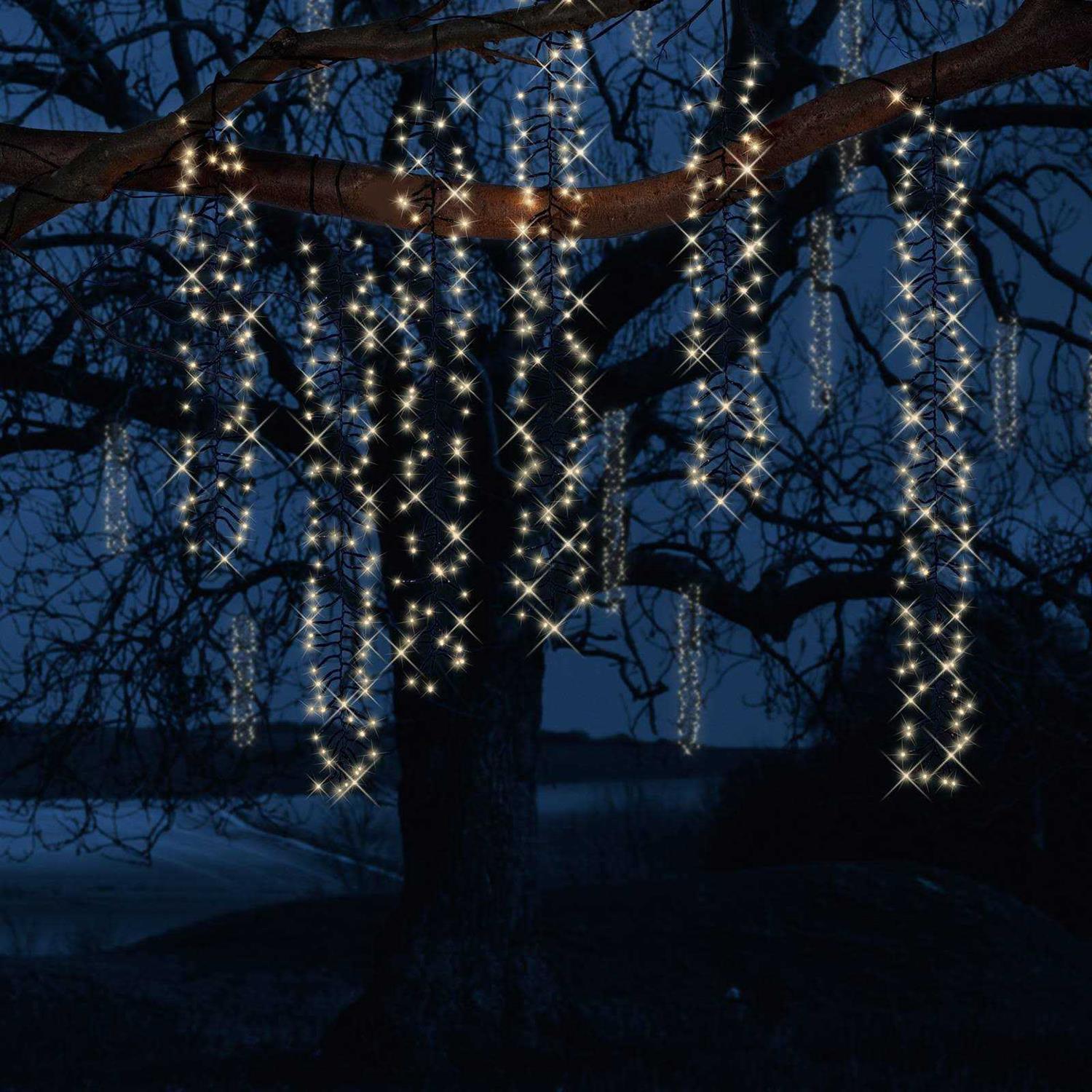 39 FT Cascade Extension Set Warm White Christmas Lights