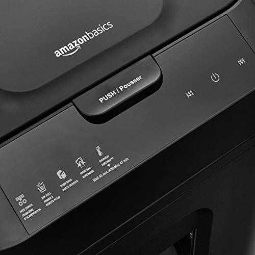 Amazon Basics 150 Sheet Autofeed Micro Cut Paper Shredder