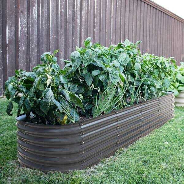 VEIKOUS 9-in-1 Modular Metal Raised Garden Bed Kit