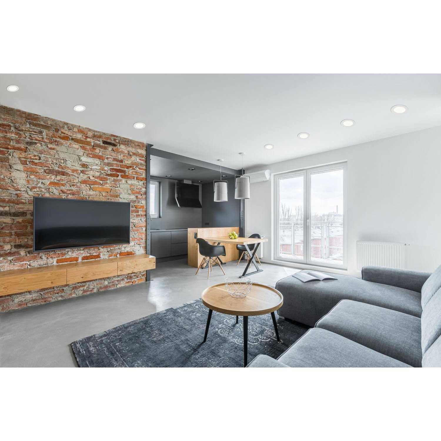 BAZZ SLDSKB4W4 Slim Disk Recessed LED Lighting Kit