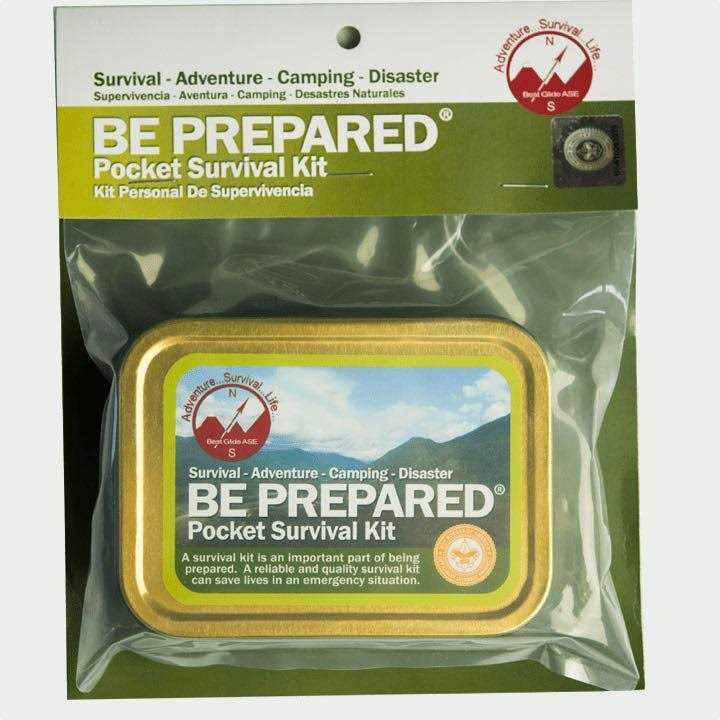 Best Glide ASE Be Prepared Pocket Survival Kit