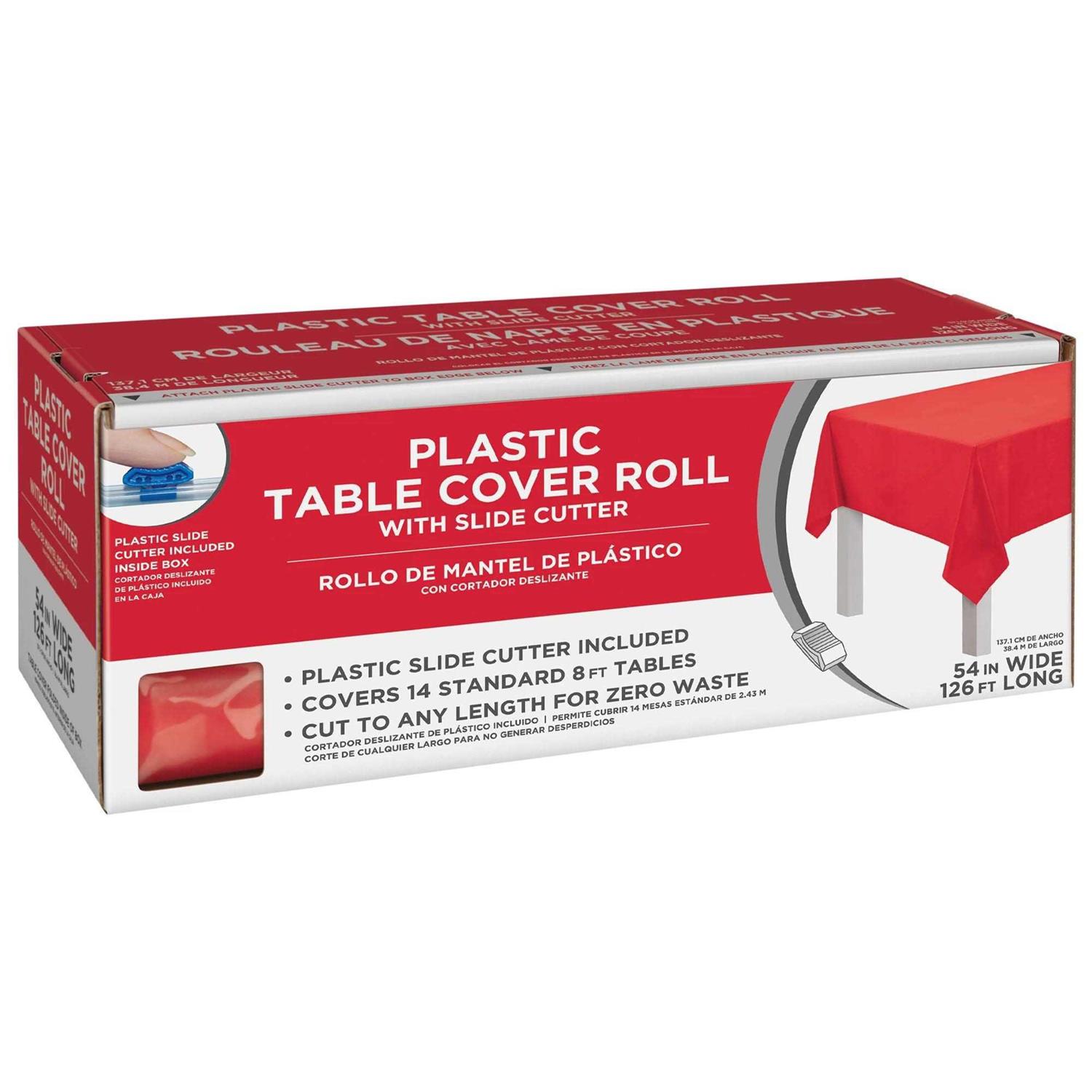 Amscan Boxed Plastic Table Roll