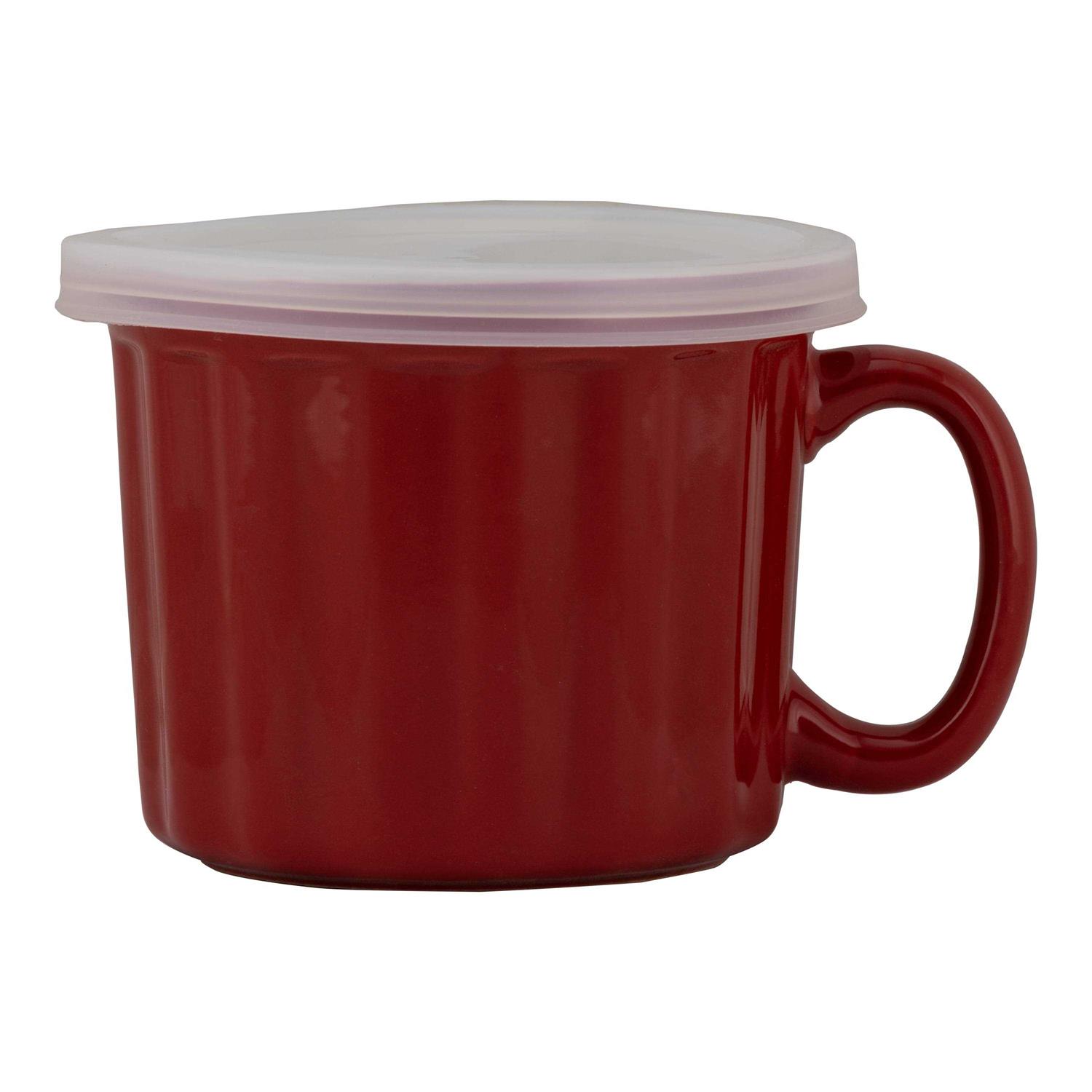 10 Strawberry Street 16oz Set of 4 Soup Mug with Lid