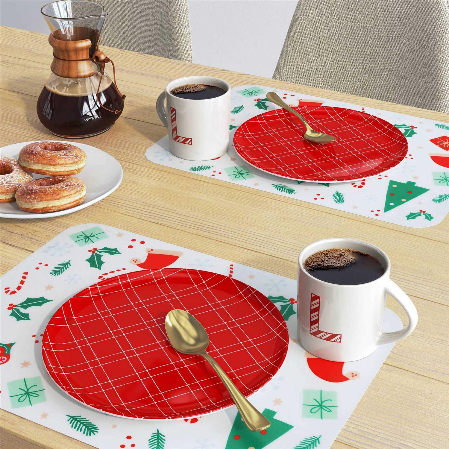 Wondershop Christmas Gingerbread Placemat White