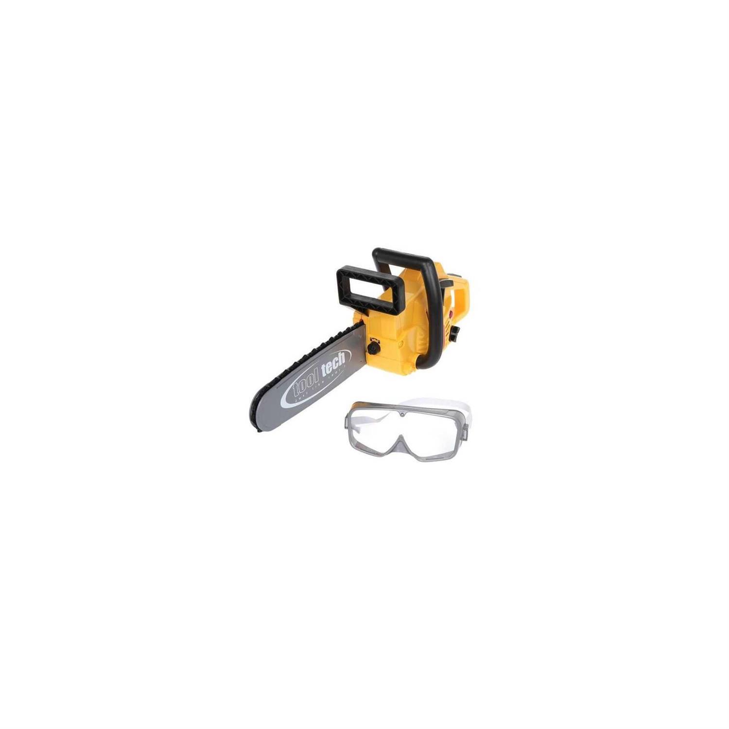 Tool Tech Powerized Chain Saw with Goggles