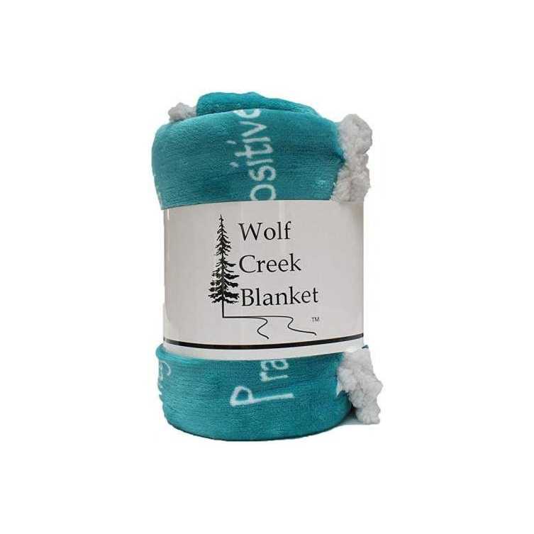 WOLF CREEK BLANKET Compassion Blanket Blanket Strength Courage Super Soft Warm Hugs