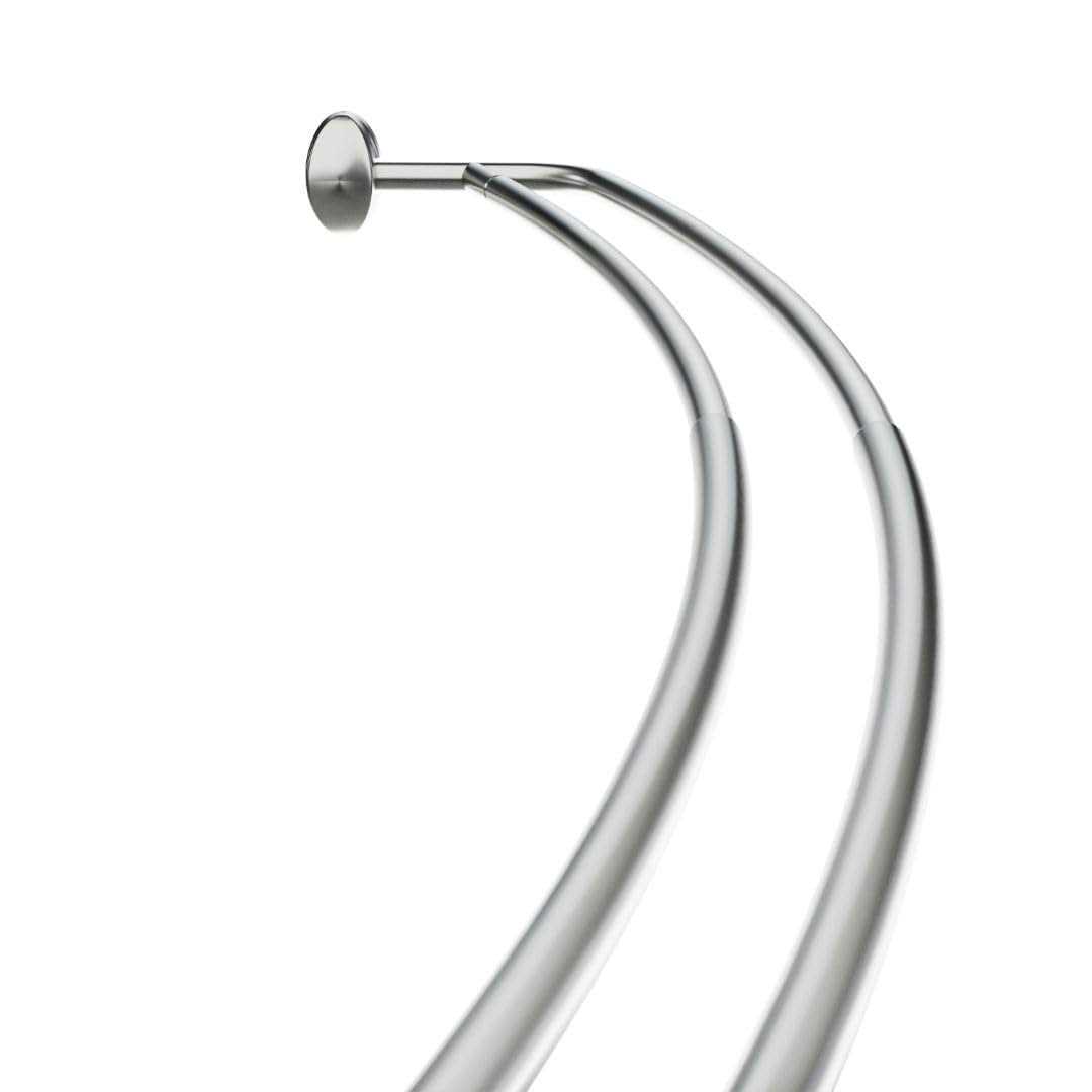 Zenna Home Double Curved Shower Curtain Rod