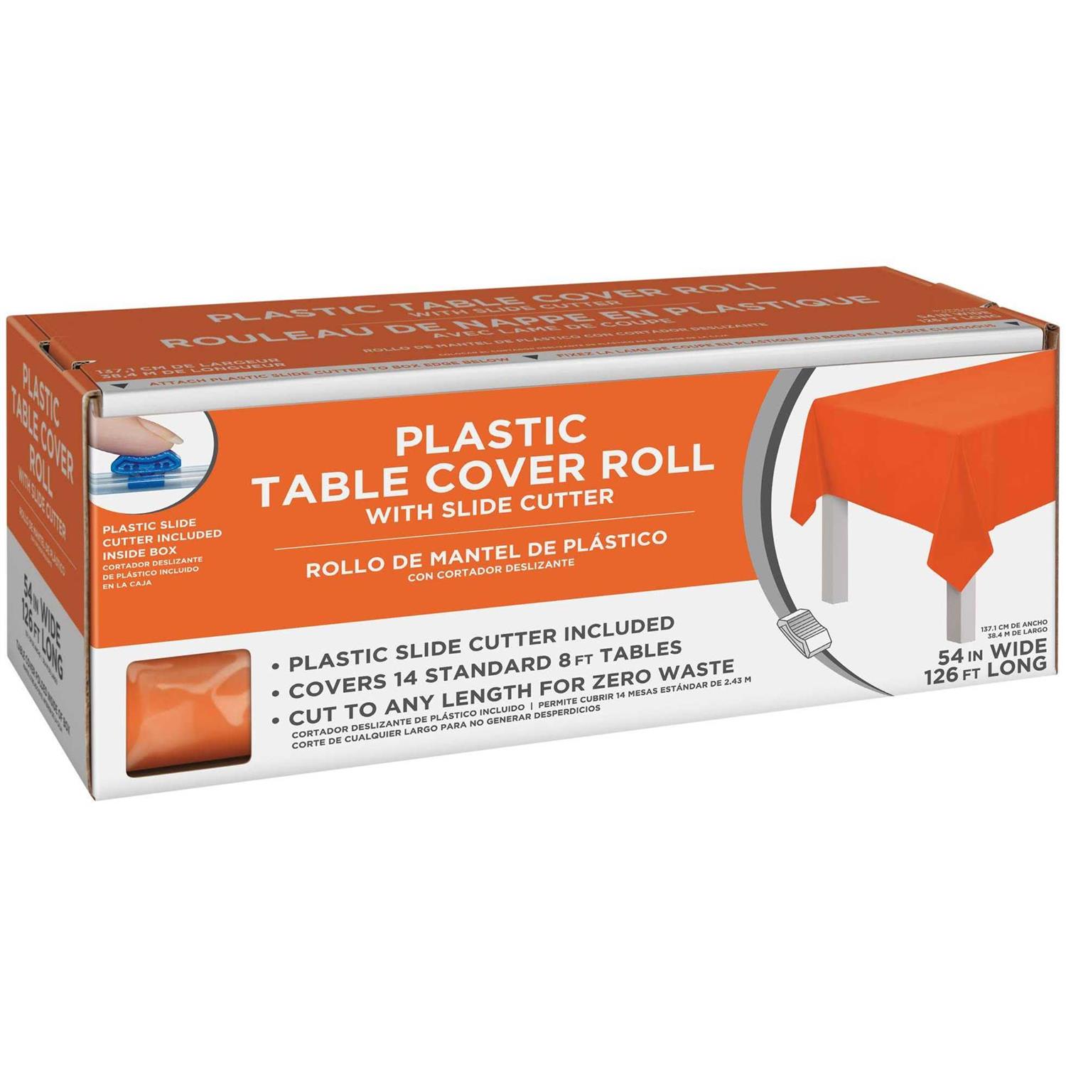 Amscan Boxed Plastic Table Roll