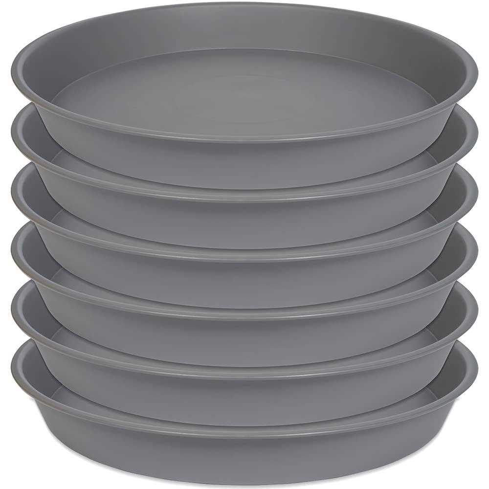 Angde 6 Pack Plant Saucer Plant Round