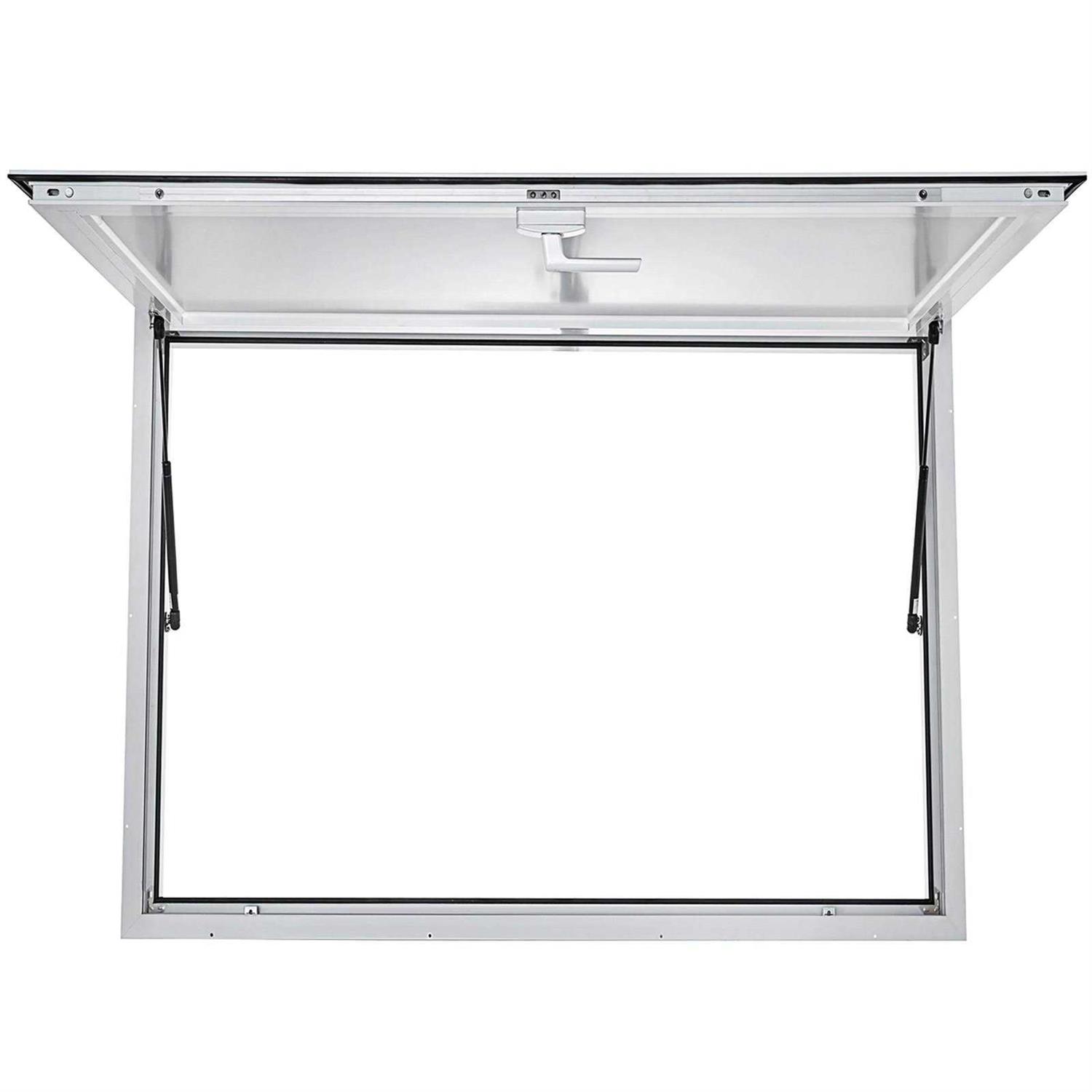 VEVOR Concession Window for Food 36 Inch Concession Stand Serving Window Door with Double-Point Fork Lock