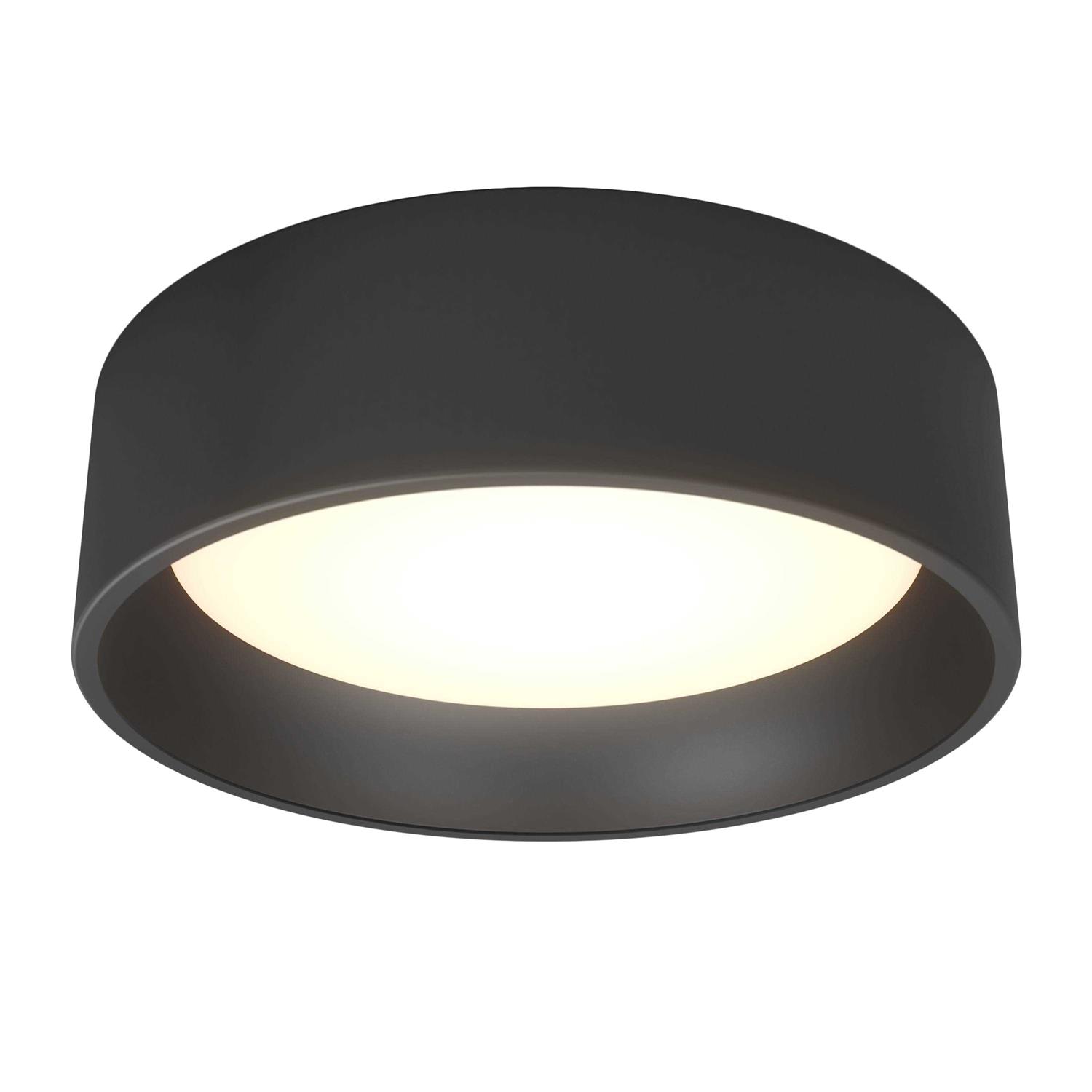 Artika Alton Integrated LED Flush Mount Black
