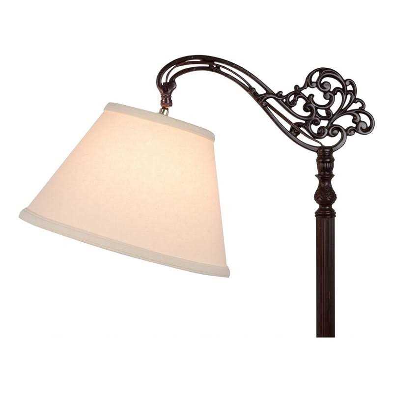 tabindeal Beige Linen 8 inch European Drum Lampshade with Uno Fitter