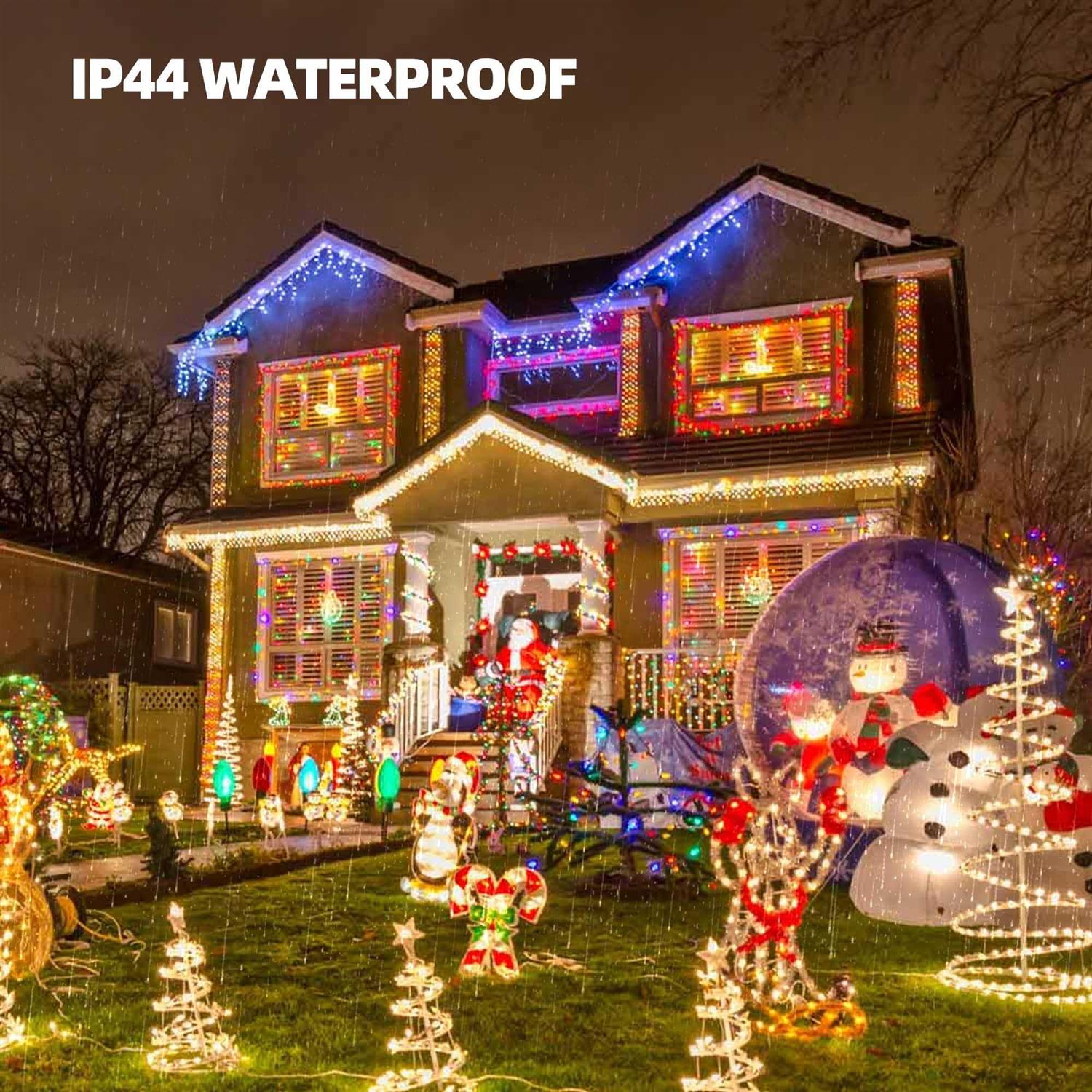 TW SHINE Christmas Lights 20FT 100 Count Incandescent Christmas Mini String Lights