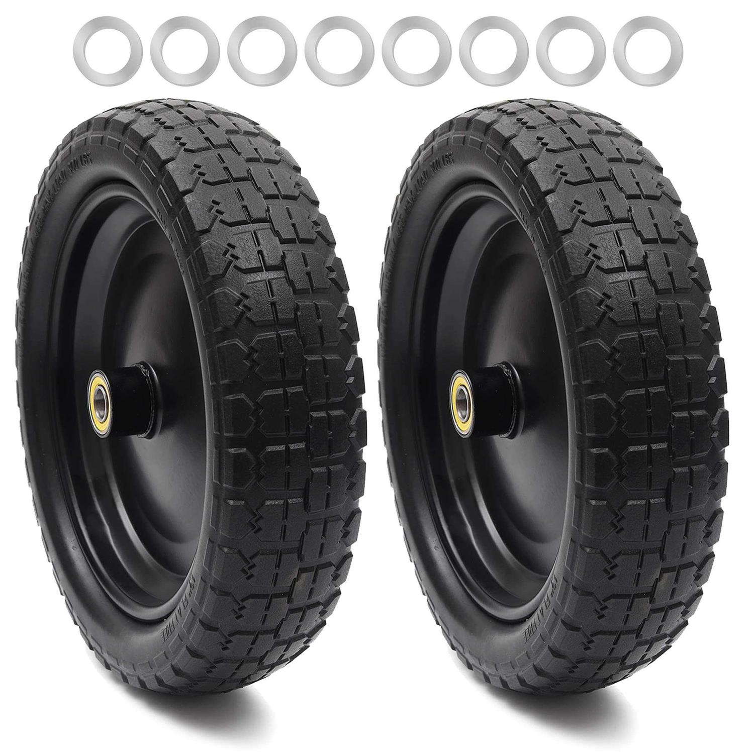 AR-PRO 13 Tire For Gorilla Cart Solid Polyurethane Flat-Free Tire And Wheel Assemblies